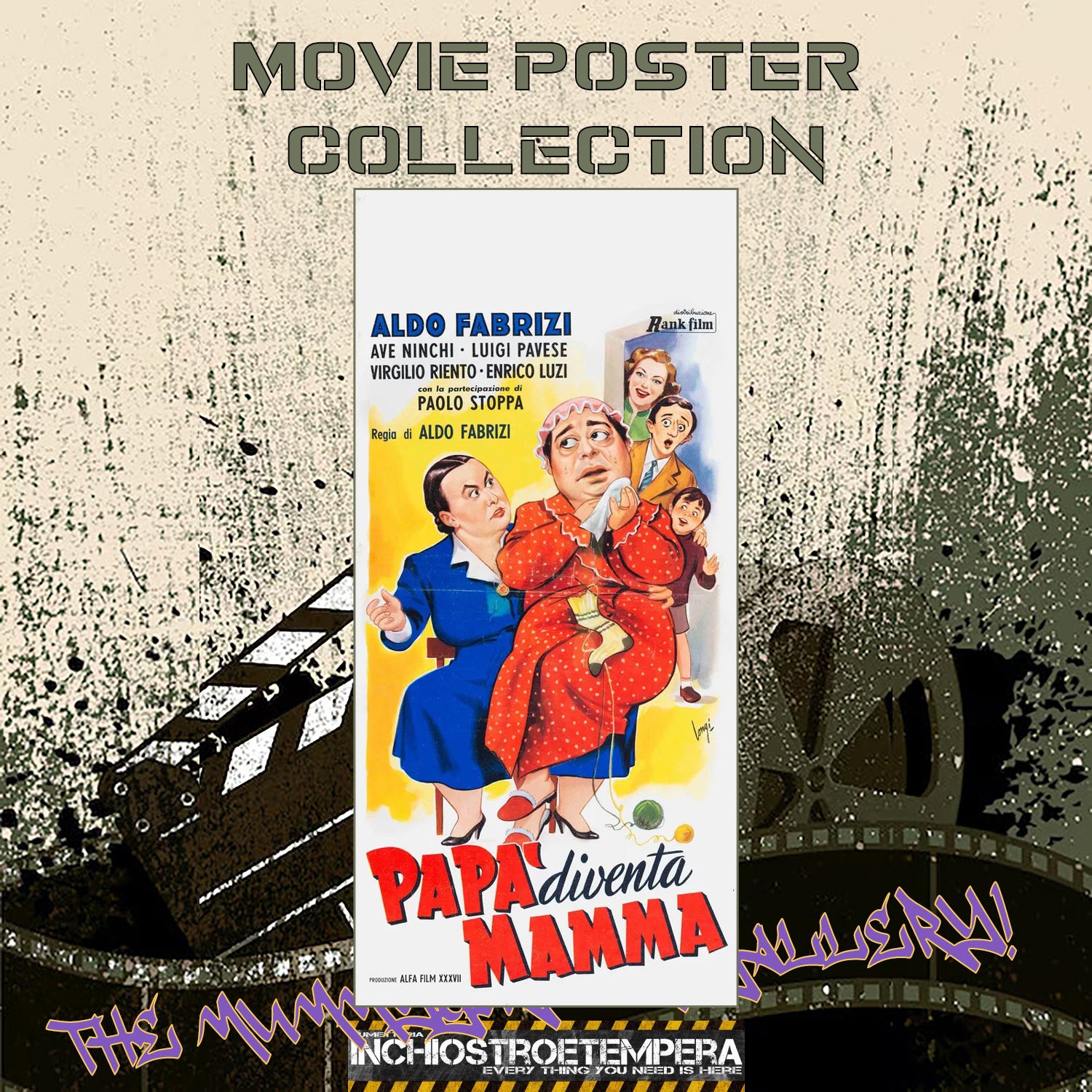 Papà diventa mamma (1952) | Locandina Originale