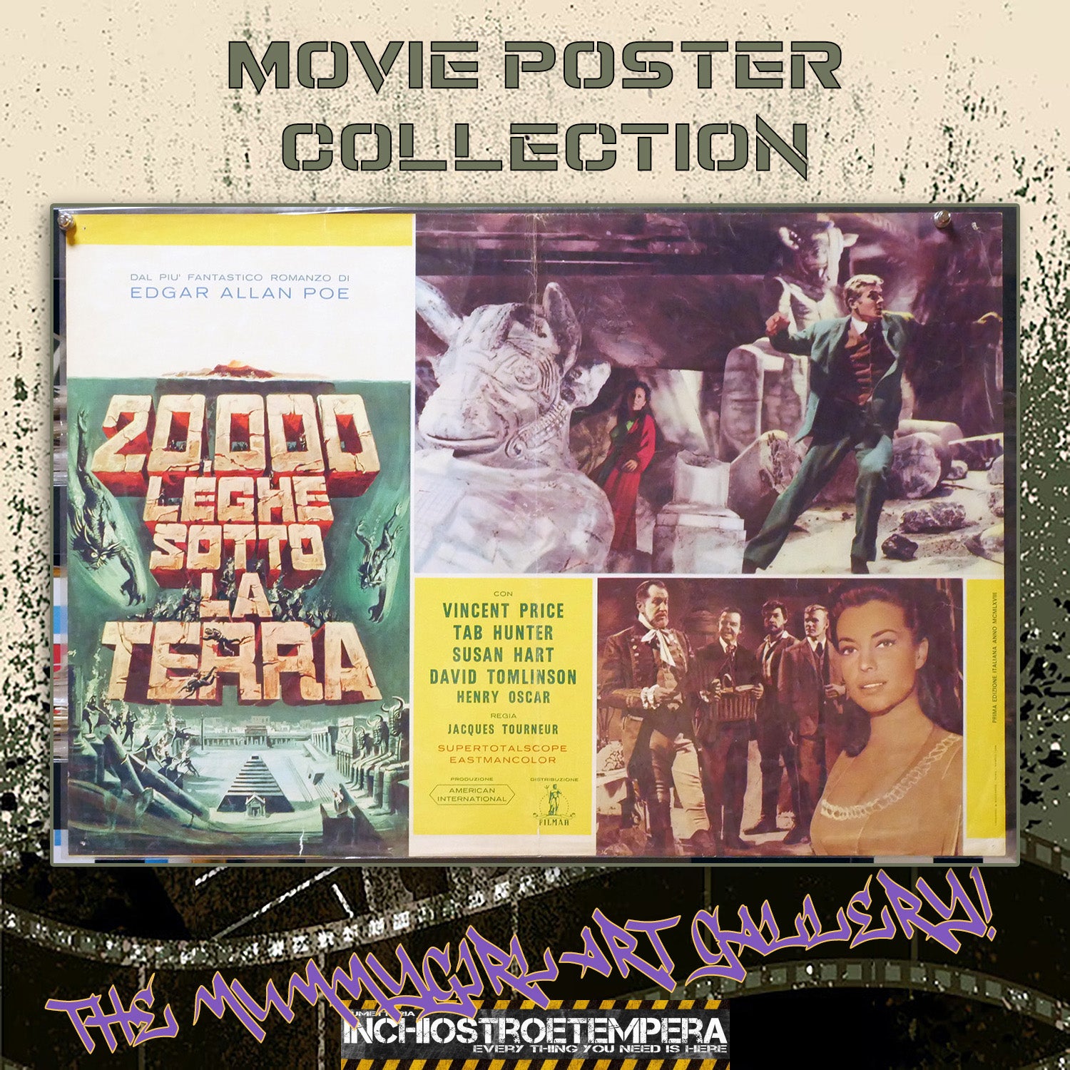 20.000 leghe sotto la terra | Fotobusta Cinema Originale
