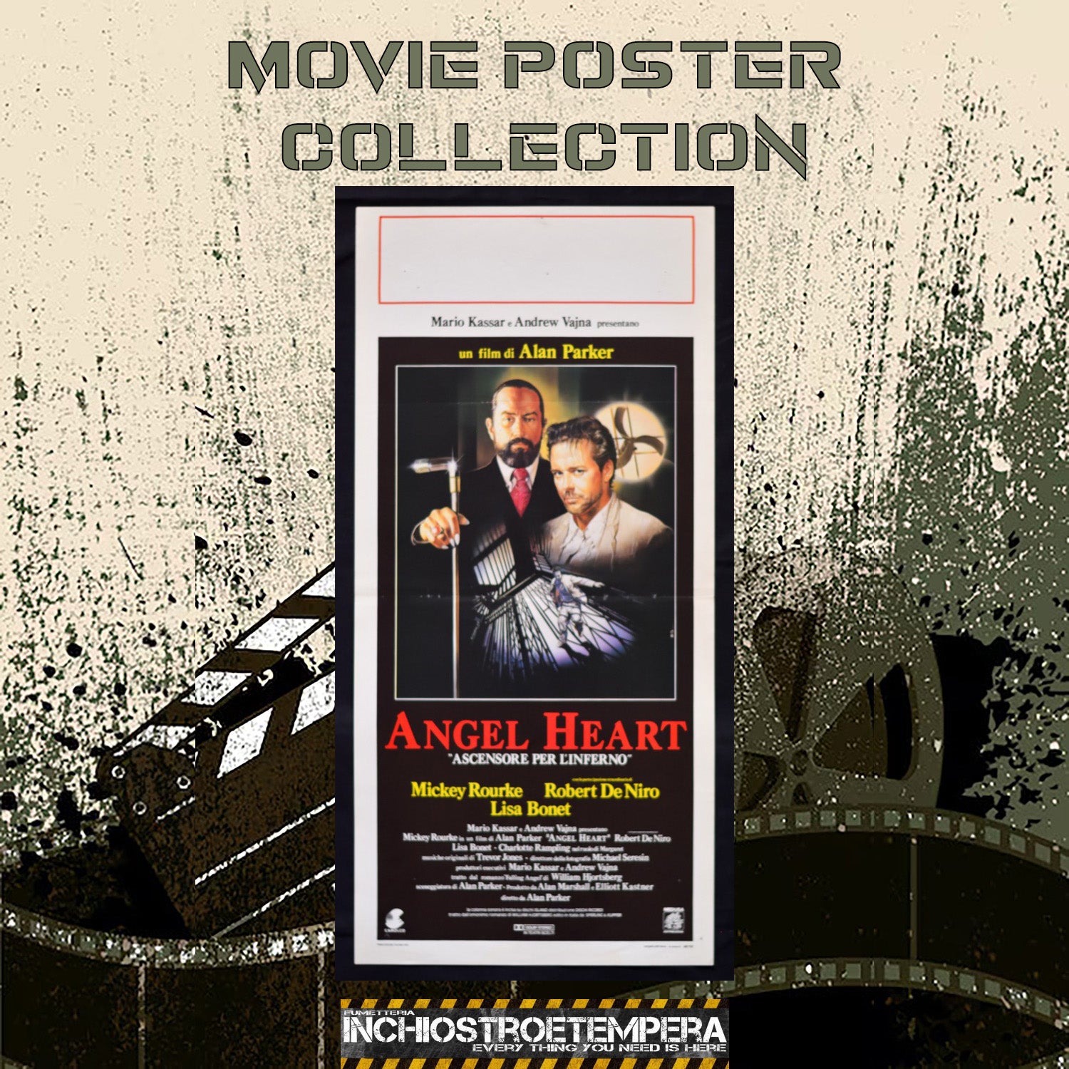 Mickey Rourke: Angel Heart – Locandina originale
