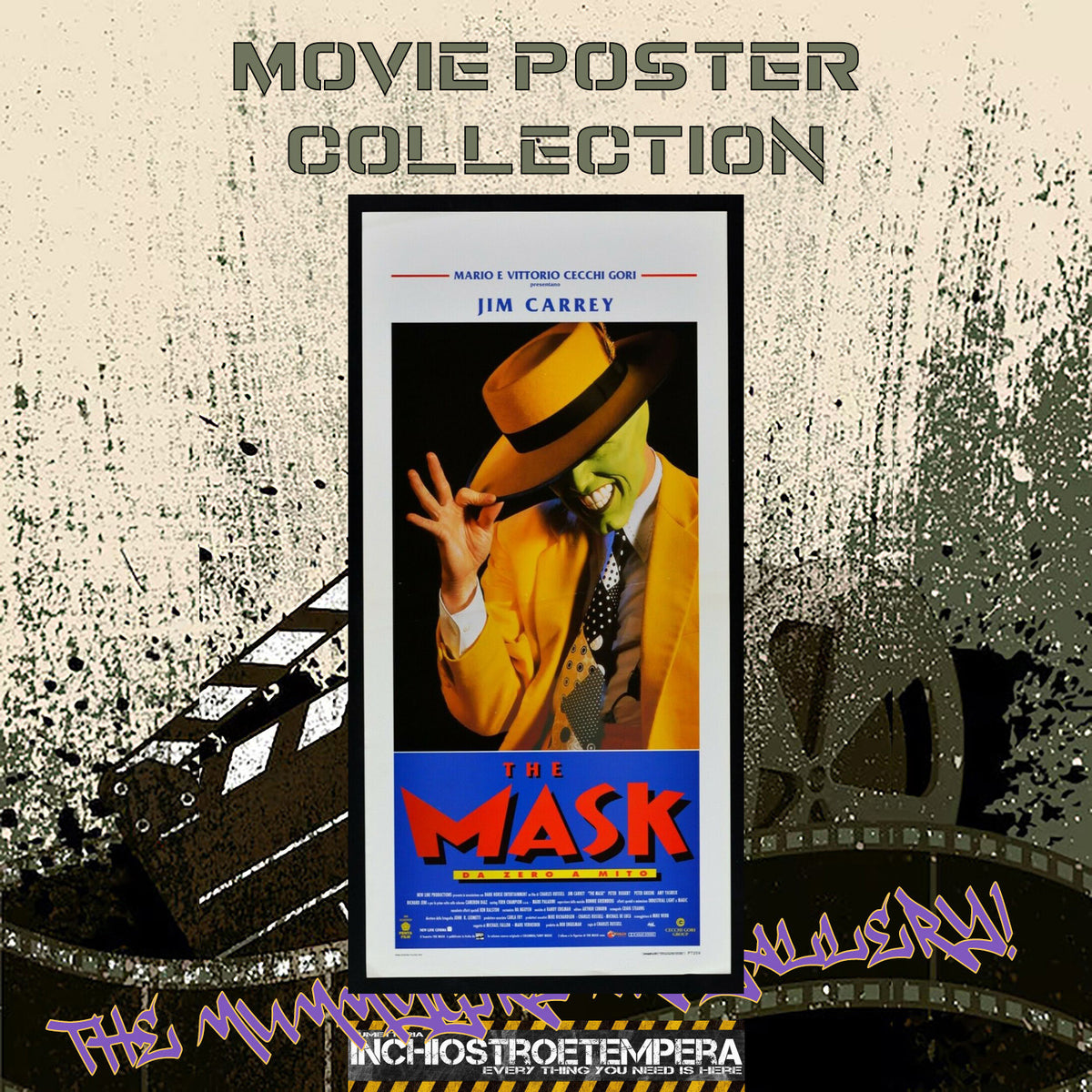 Jim Carrey: The Mask | Locandina Cinema Originale