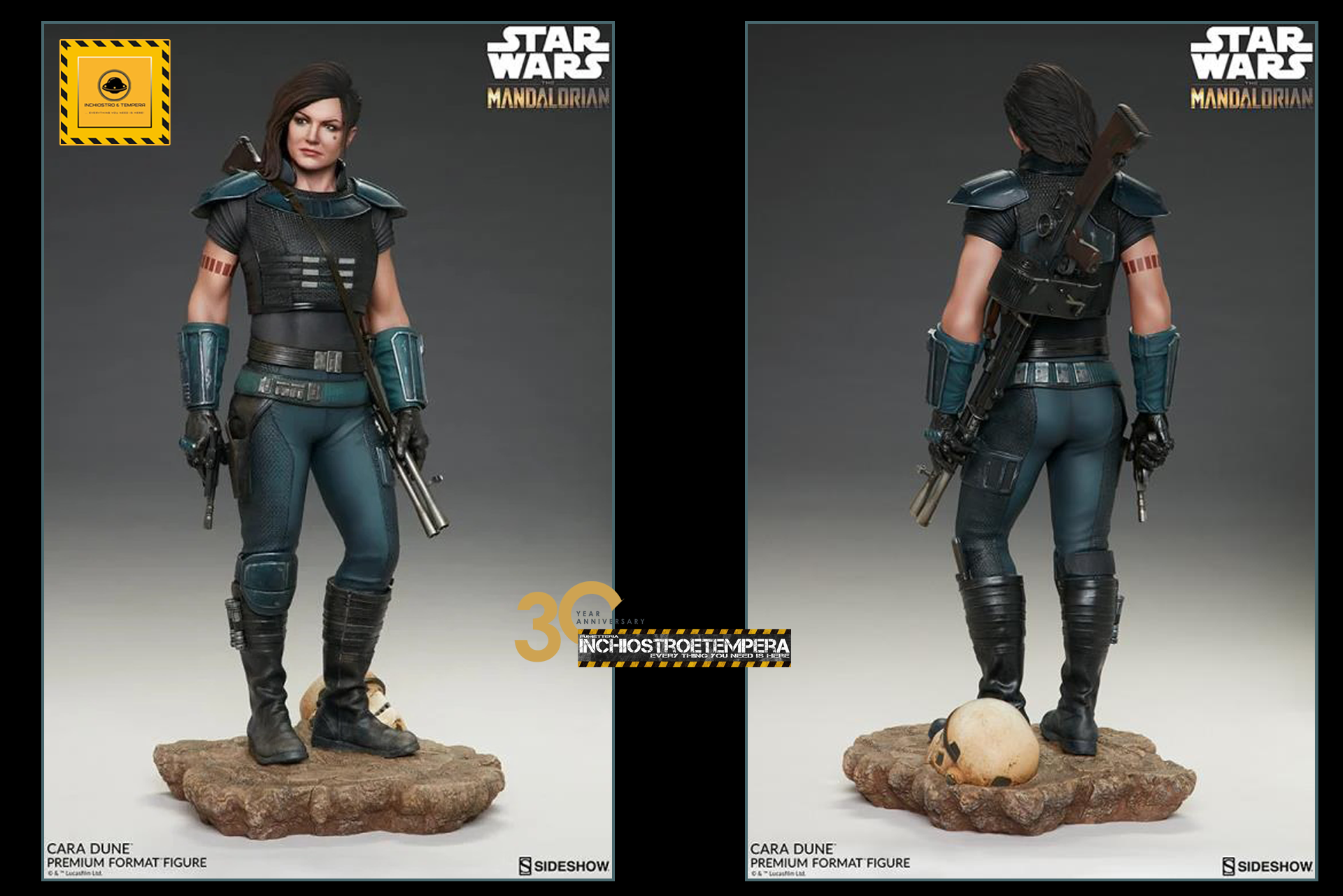 Sideshow | Star Wars The Mandalorian Gina Carano as Cara Dune 1/4 Statue