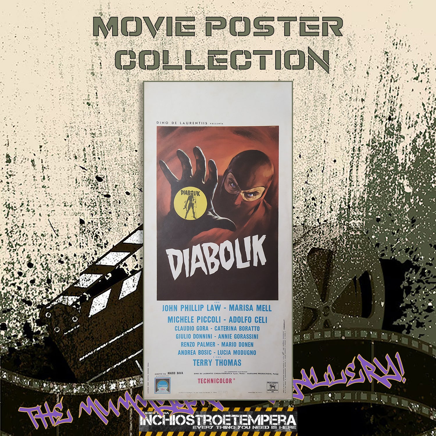 Diabolik | Locandina Originale