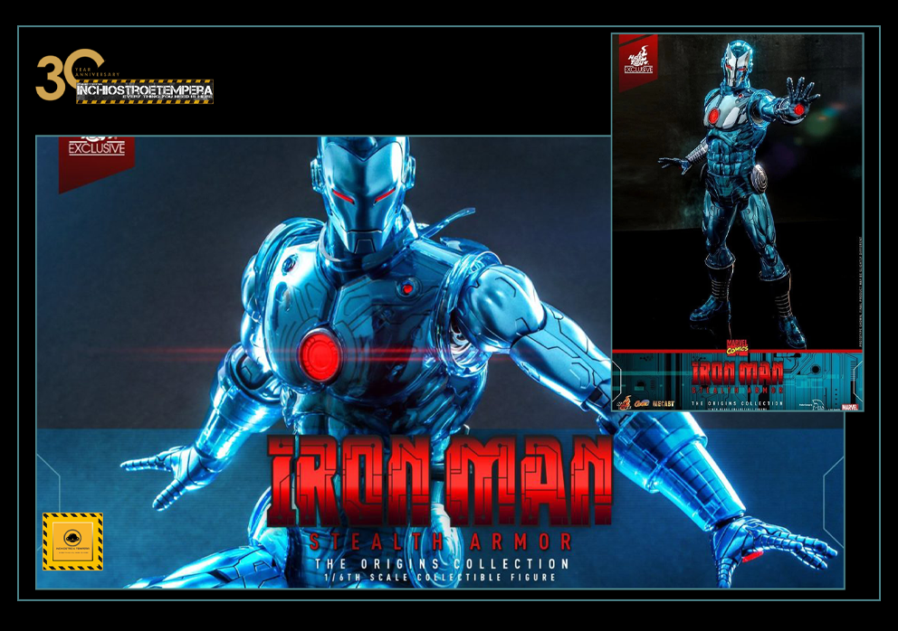 Hot Toys | Iron Man Stealth Armor 12" Diecast Figure