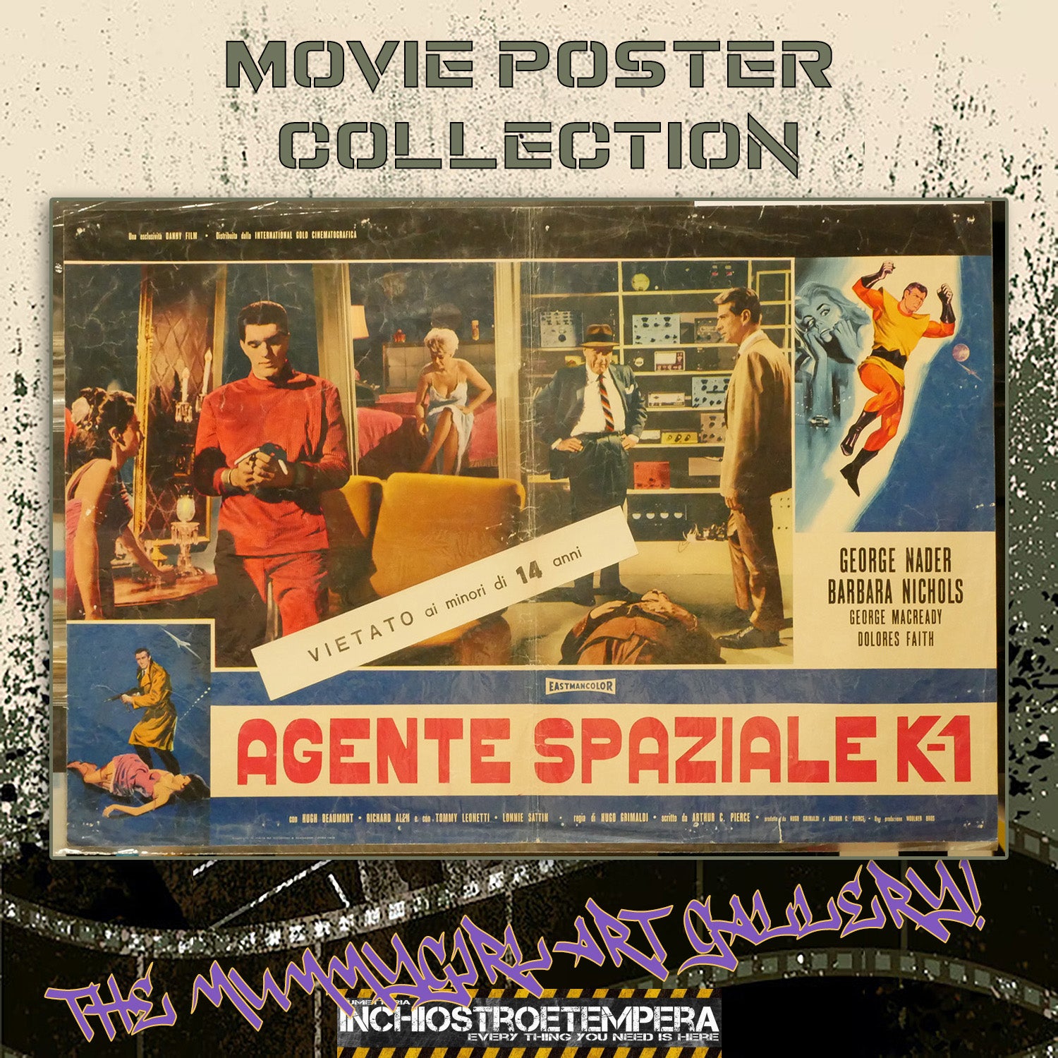Agente spaziale K-1 | Fotobusta Cinema Originale