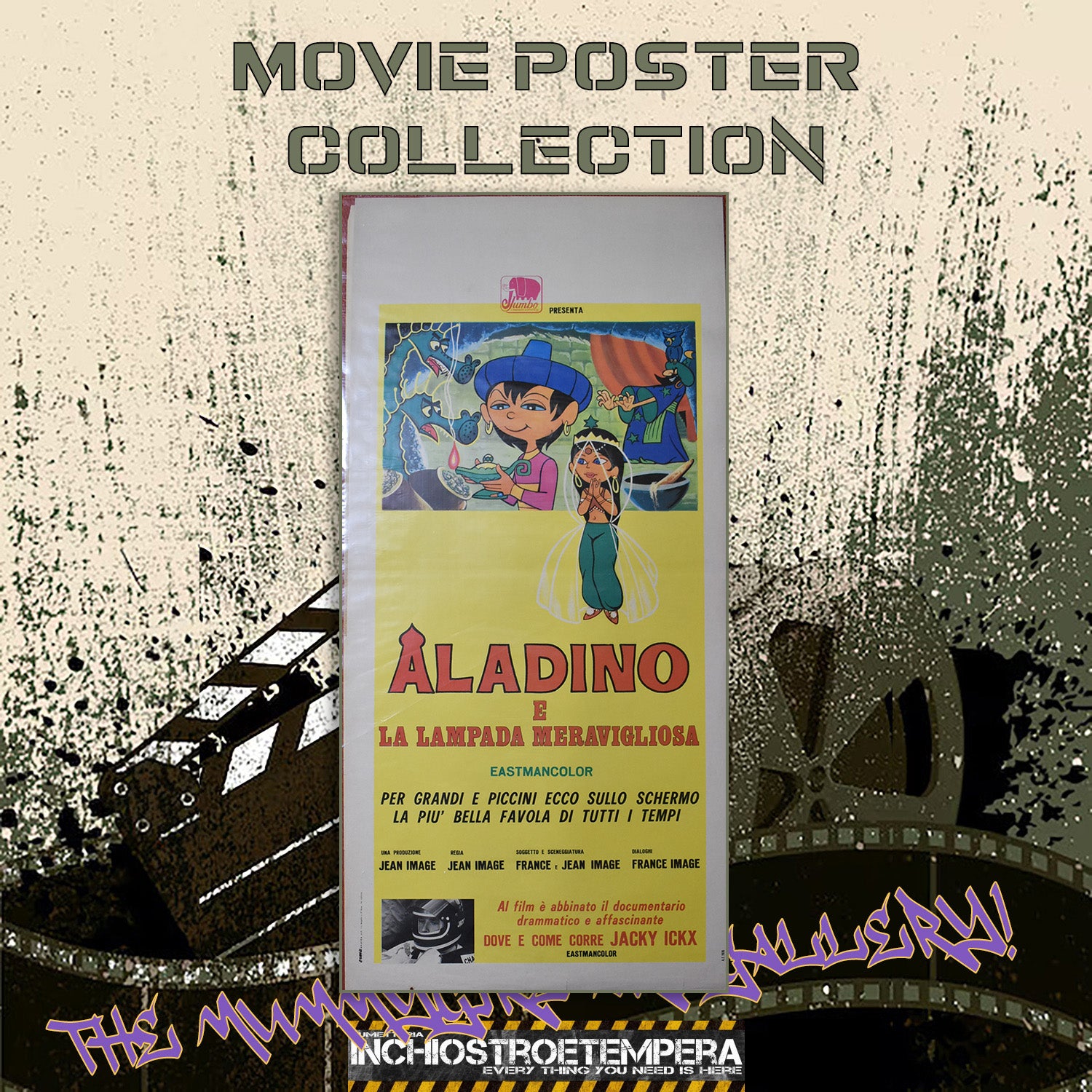 Aladino e la sua lampada meravigliosa | Locandina Originale
