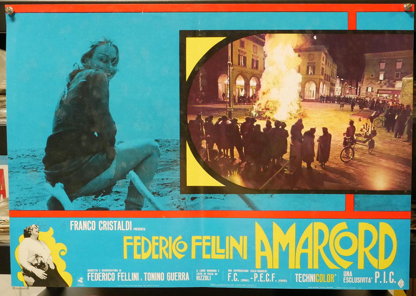 Federico Fellini: Amarcord | Fotobusta Originale (set di 6)