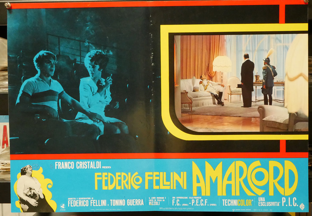 Federico Fellini: Amarcord | Fotobusta Originale (set di 6)