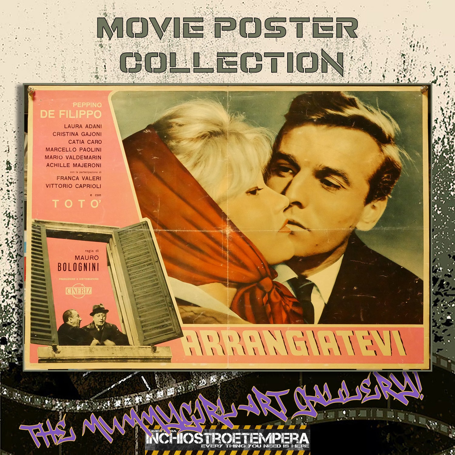 Arrangiatevi | Fotobusta Cinema Originale