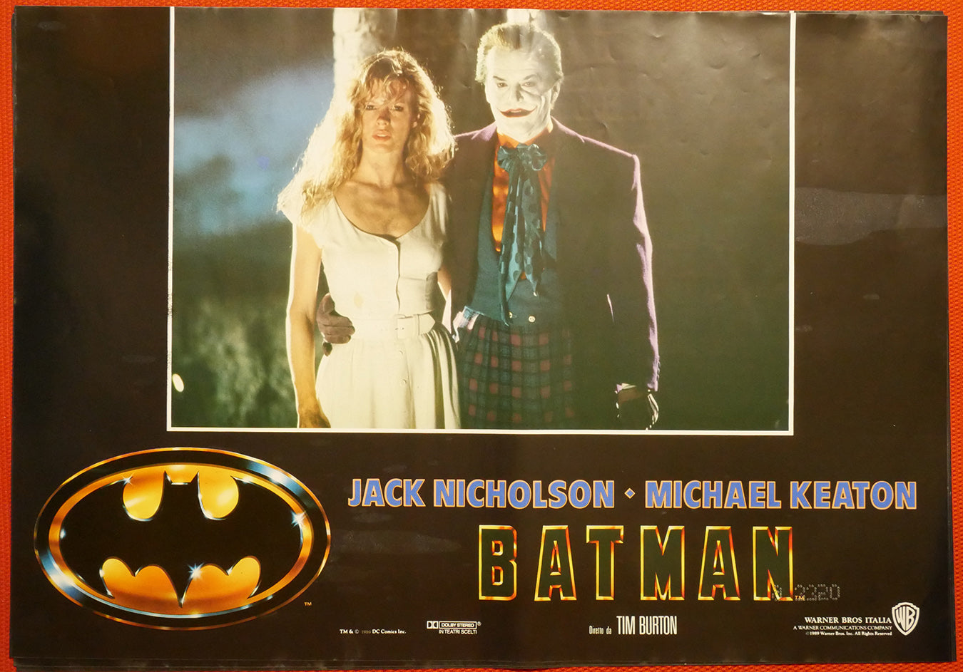 Tim Burton: Batman | Fotobusta Originale (set di 8)