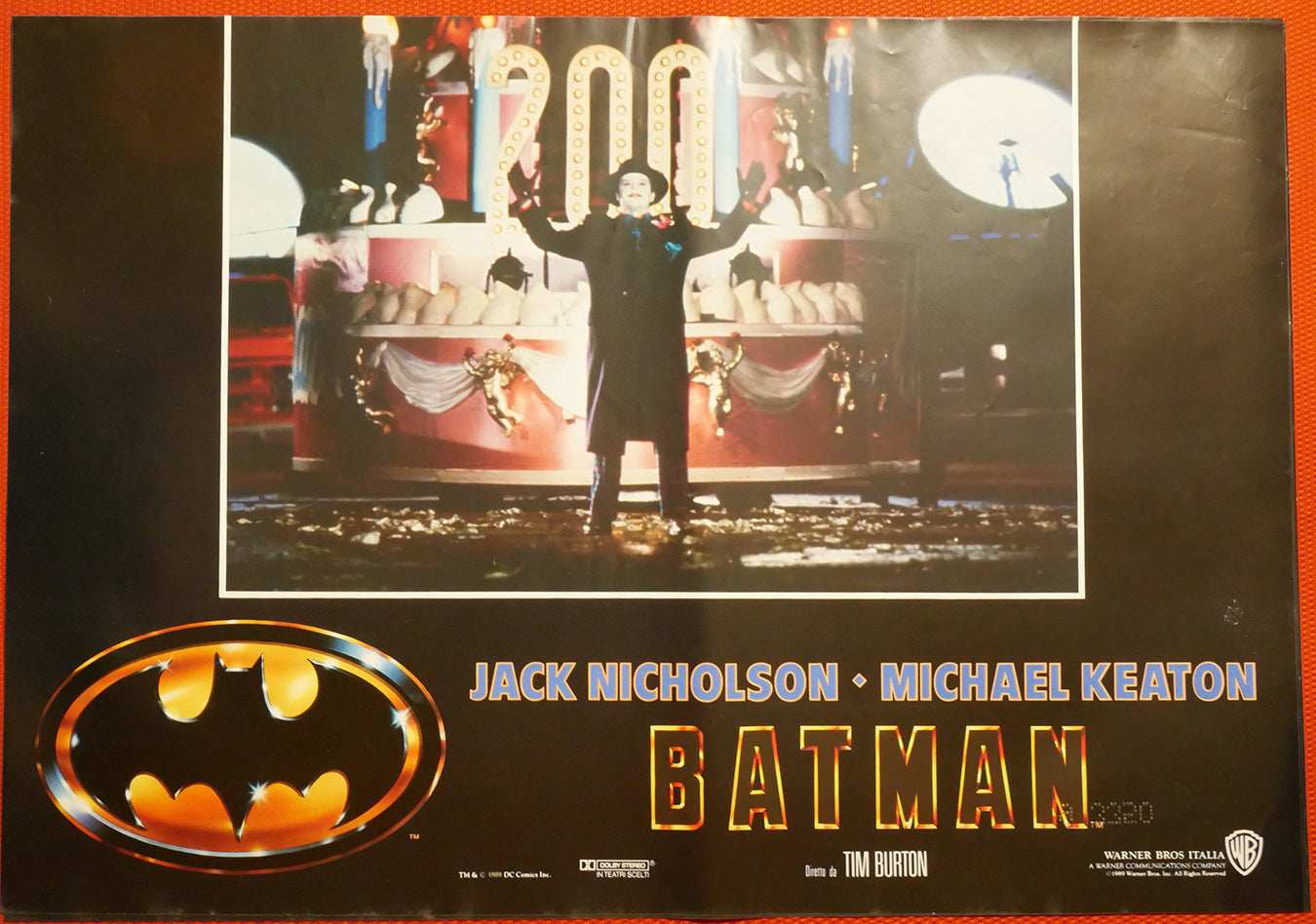 Tim Burton: Batman | Fotobusta Originale (set di 8)