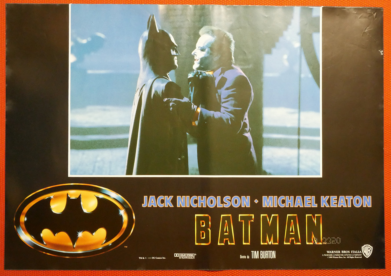Tim Burton: Batman | Fotobusta Originale (set di 8)