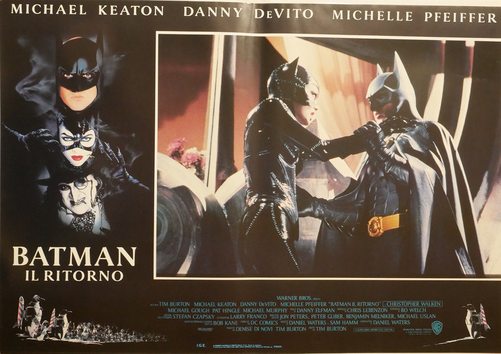 Tim Burton: Batman - Il ritorno | Fotobusta Originale (set di 6)