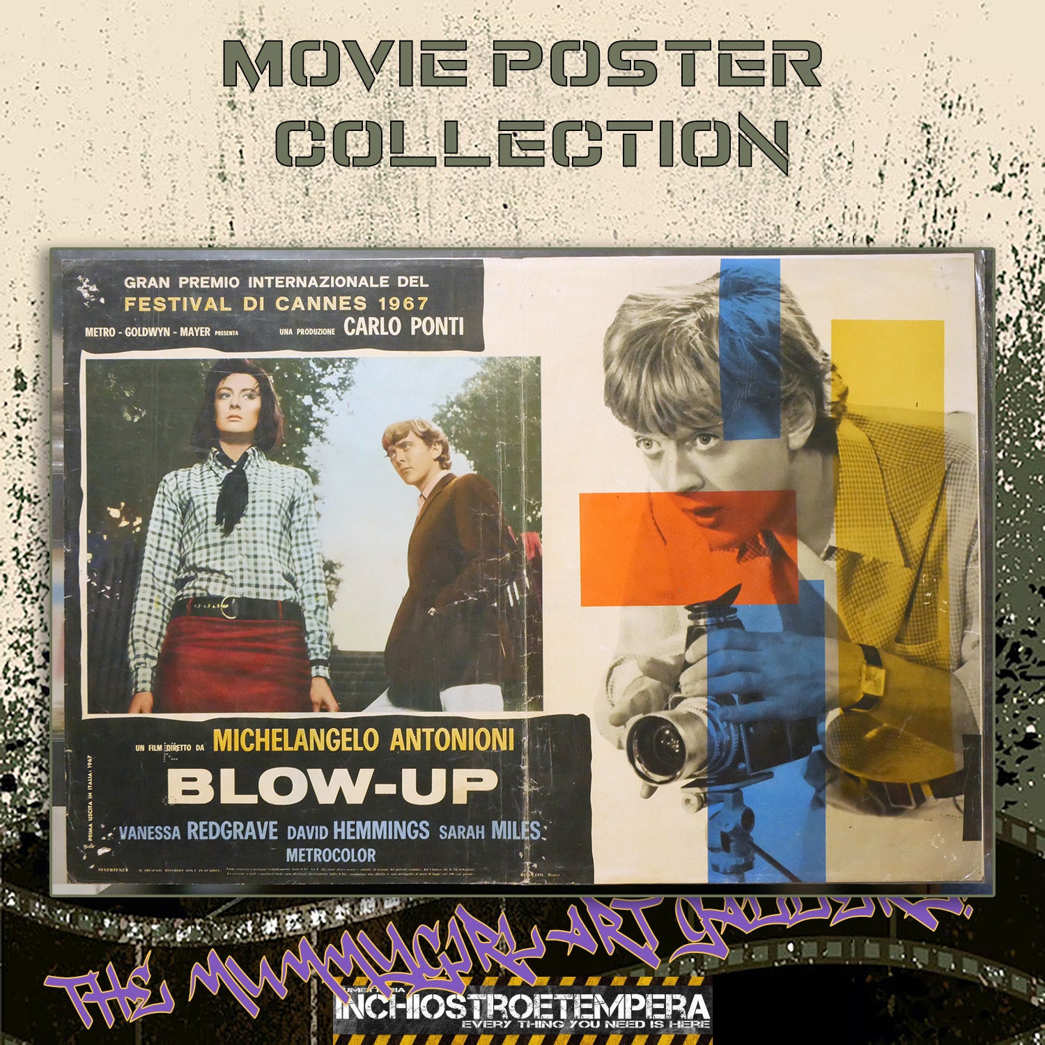 Michelangelo Antonioni: Blow-Up | Fotobusta Originale Cinema