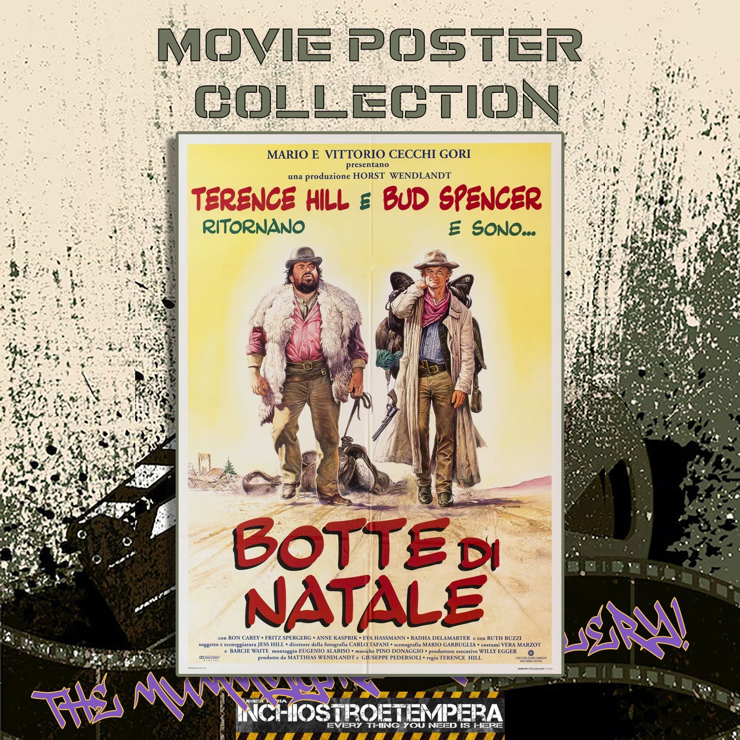 Botte di Natale | Manifesto 2 Fogli Originale
