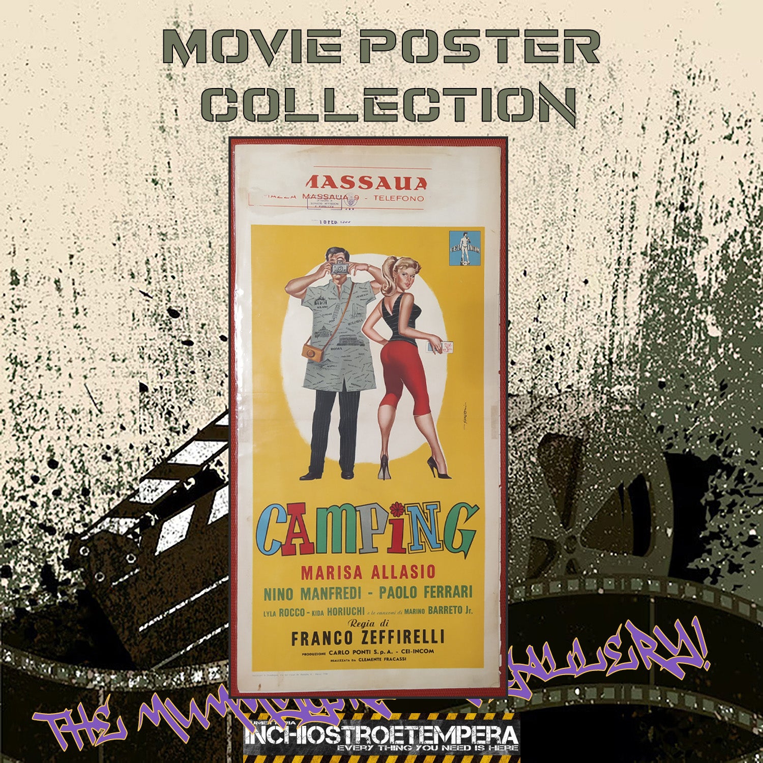 Camping (1957) | Locandina Originale