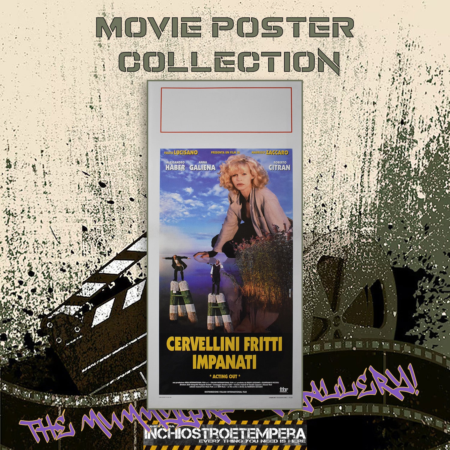 Cervellini fritti impanati | Locandina Originale