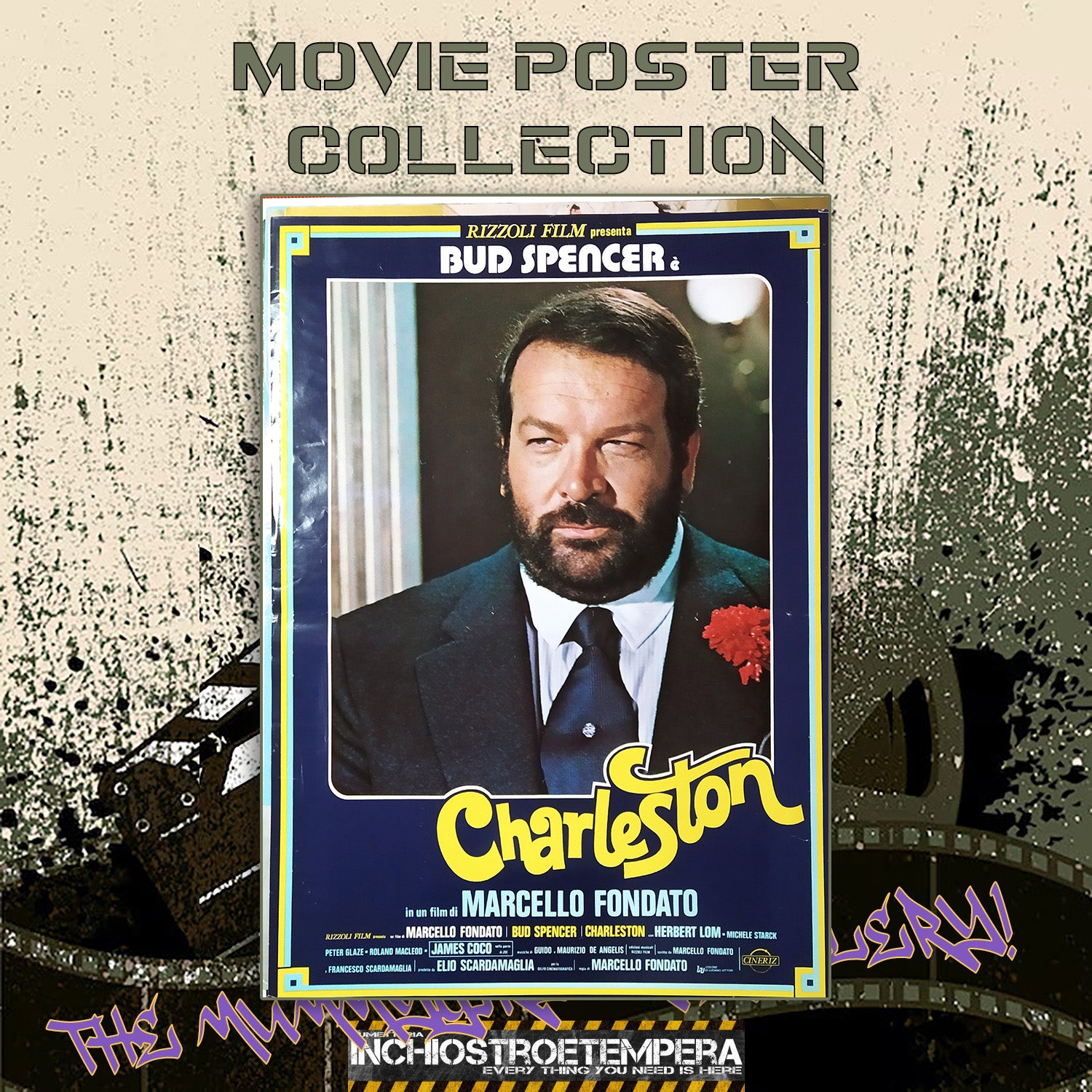 Bud Spencer: Charleston | Fotobusta Originale Cinema (set di 2)