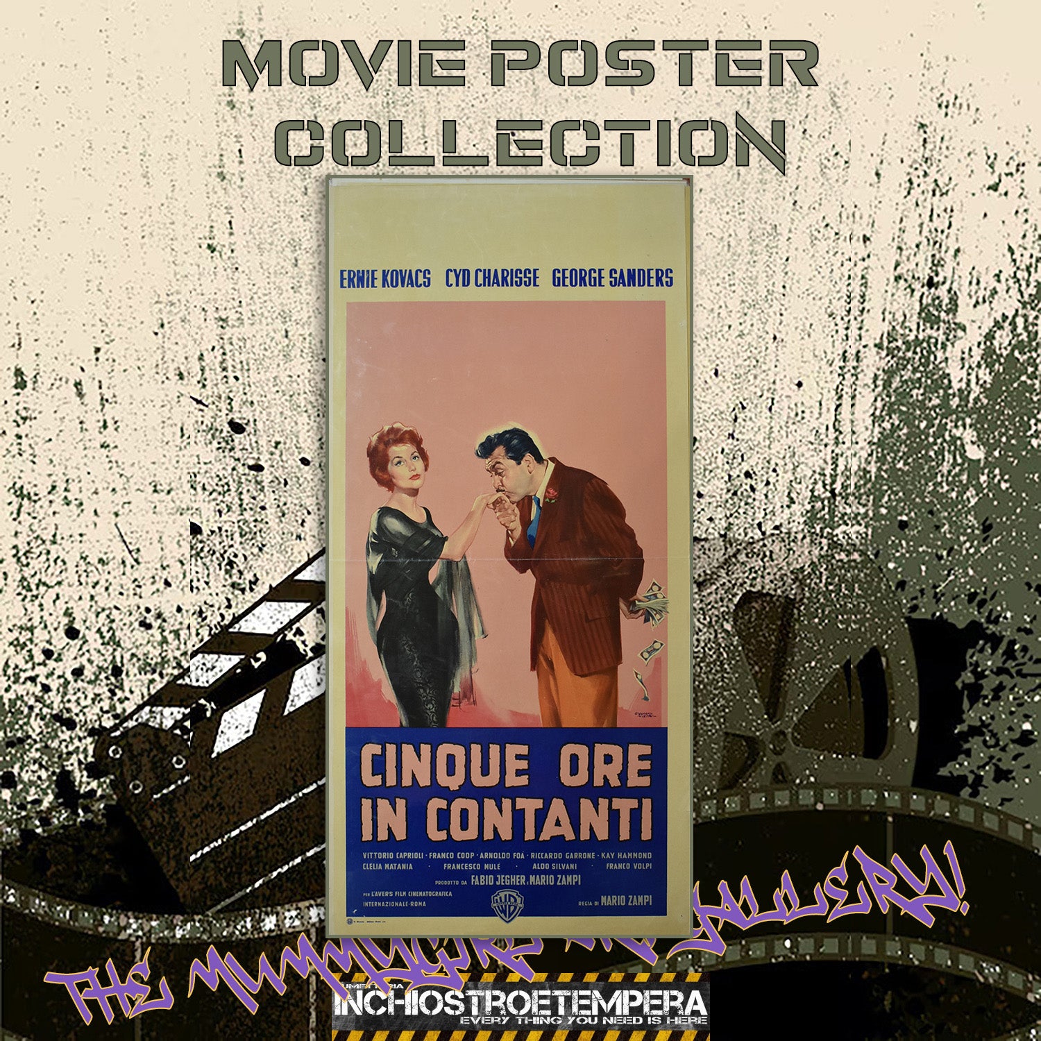 Cyd Charisse: Cinque ore in contanti | Locandina Originale