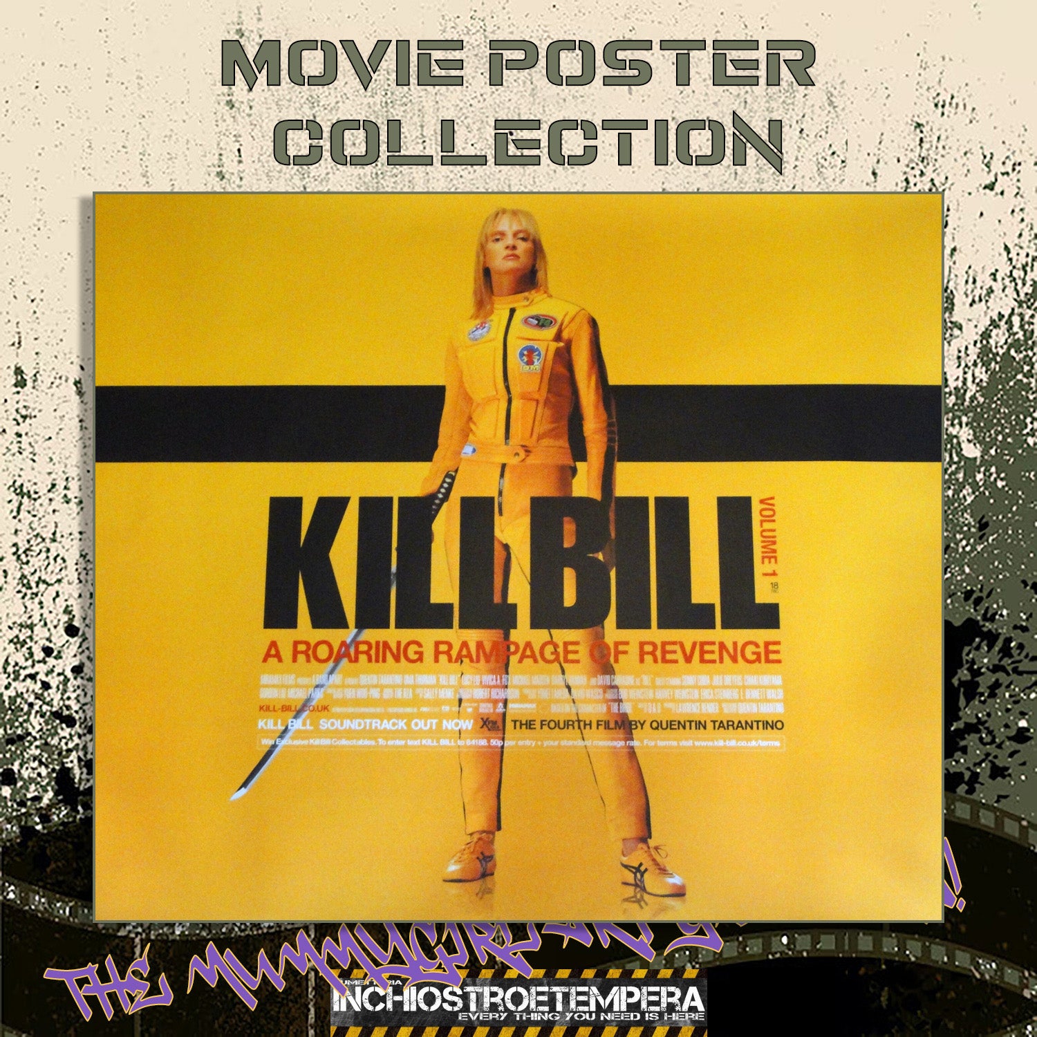 Kill Bill: Volume 1 | UK Quad Original Movie Poster