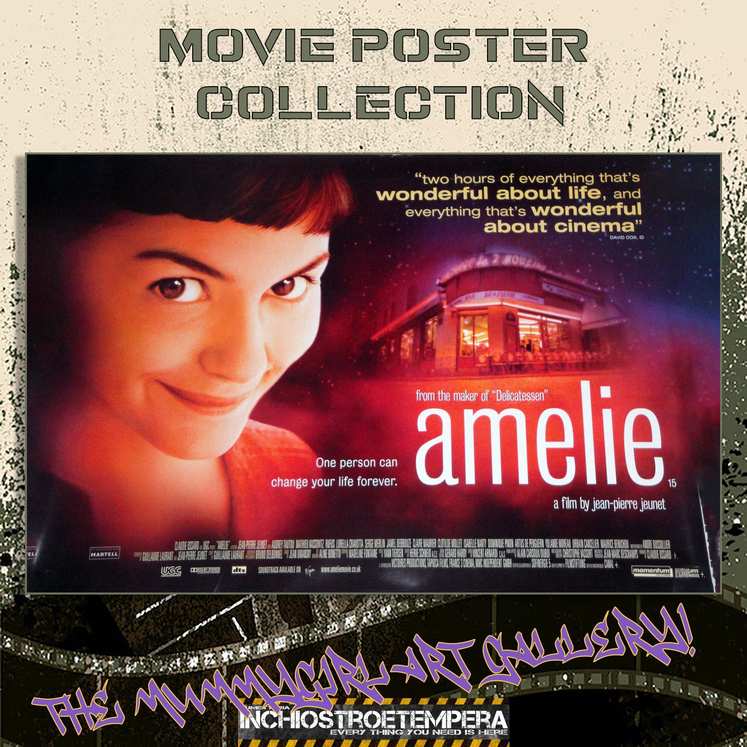 Amelie | UK Quad Original Movie Poster
