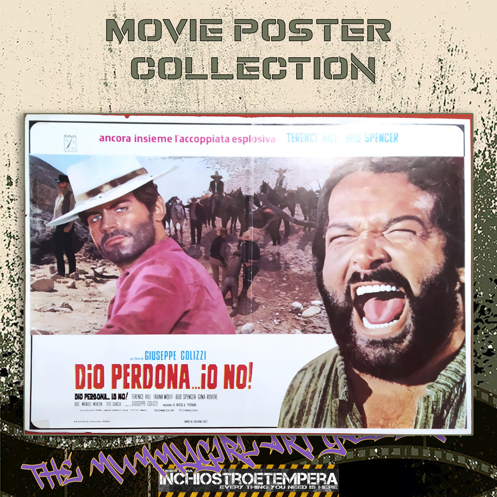 Bud Spencer & Terence Hill: Dio perdona... io no! | Fotobusta Originale Cinema (set di 2)