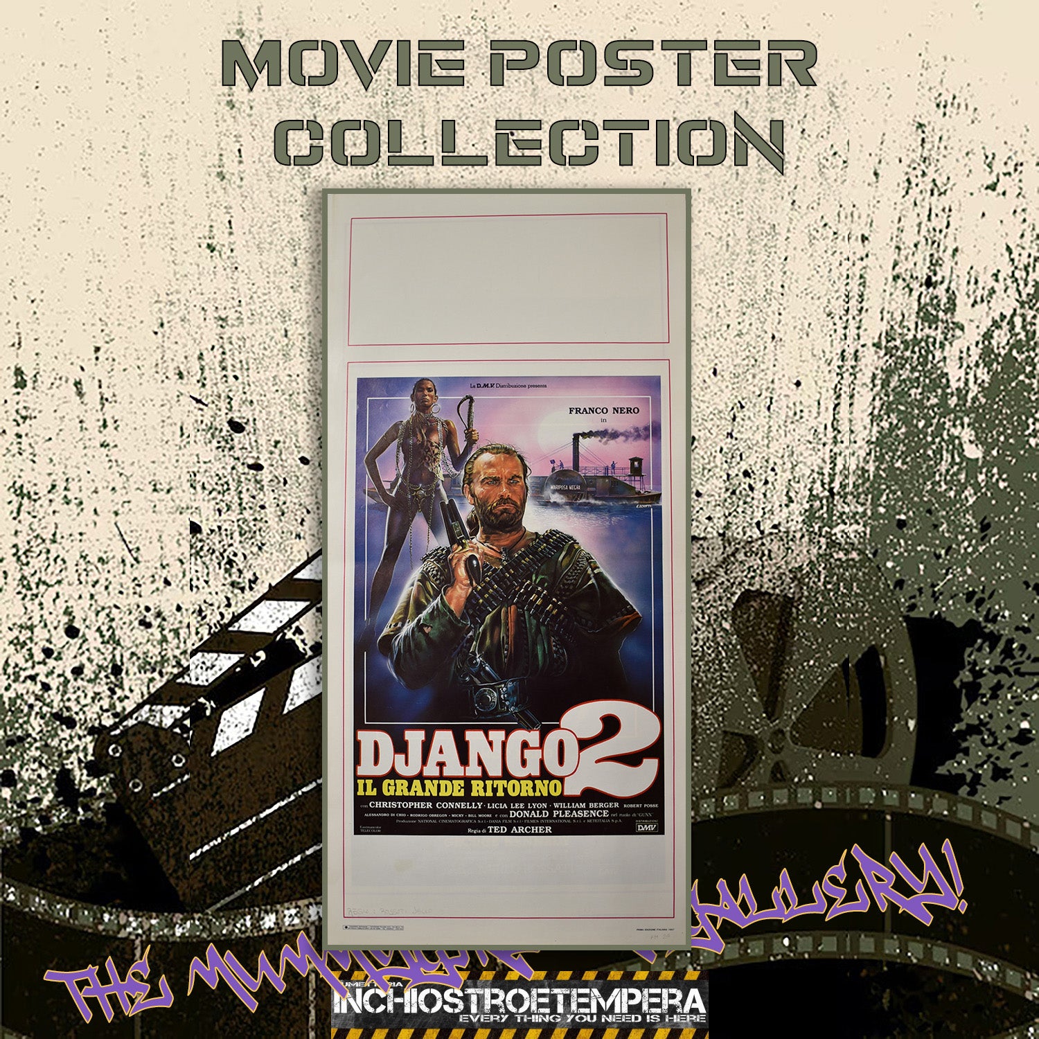 Franco Nero: Django 2 - Il grande ritorno | Locandina Originale