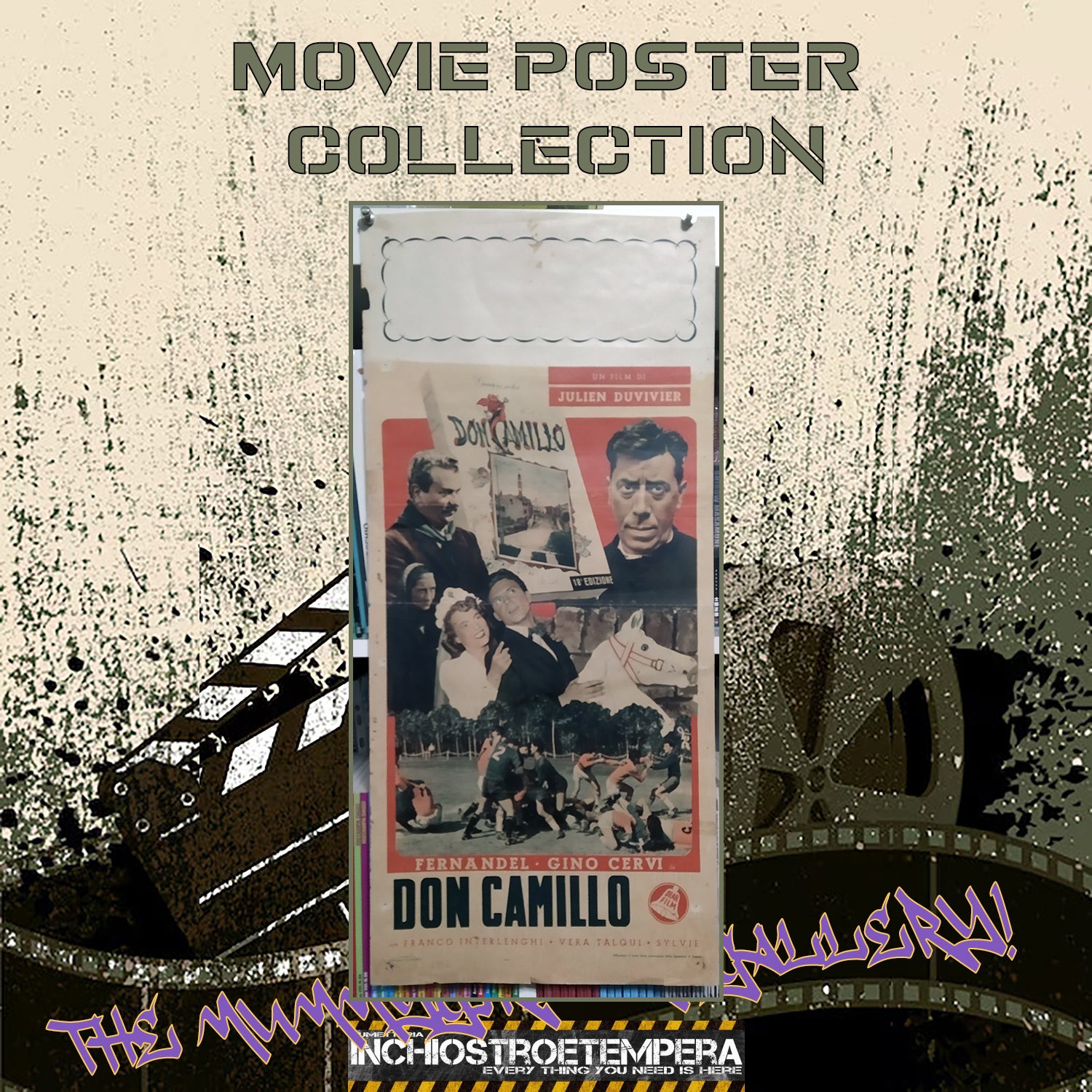 Don Camillo | Locandina Originale