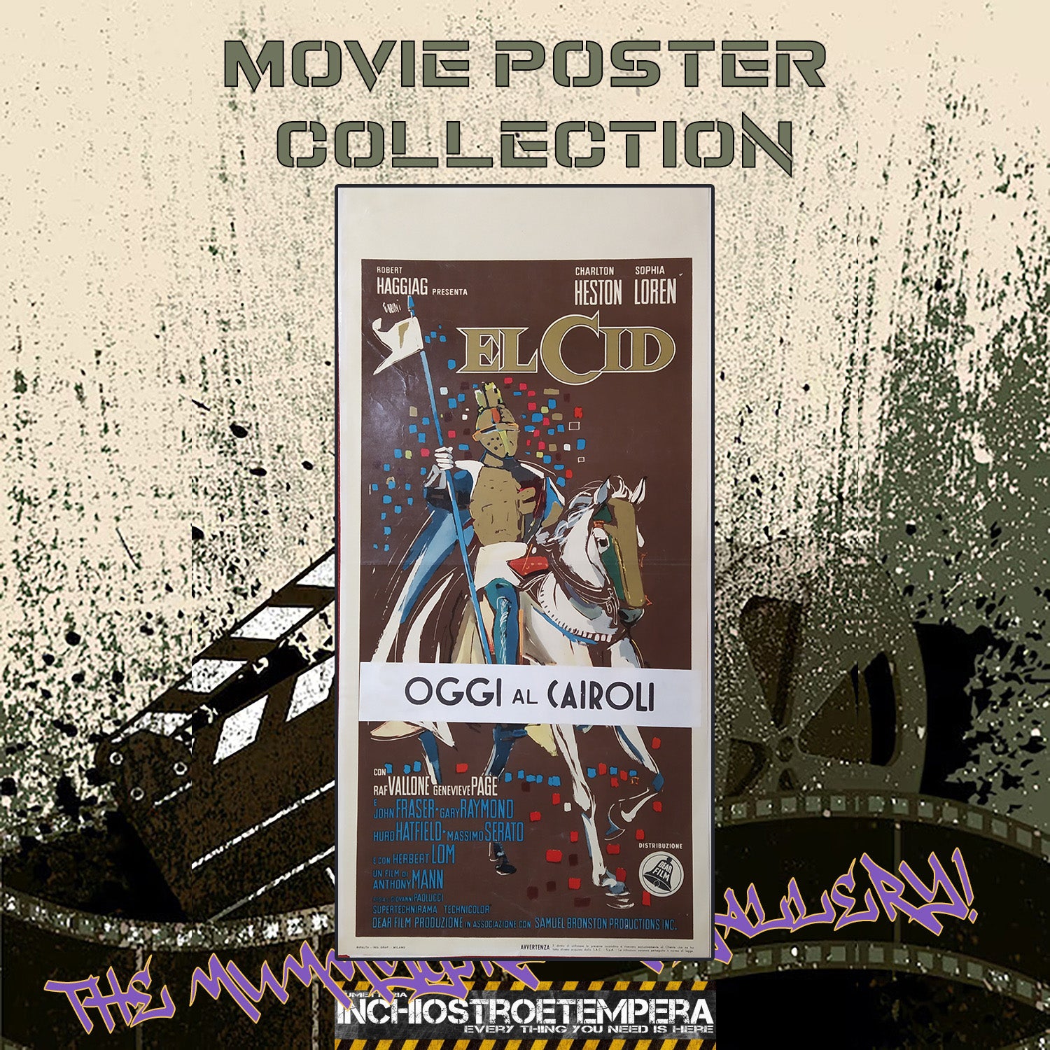 El Cid | Locandina Originale Style B