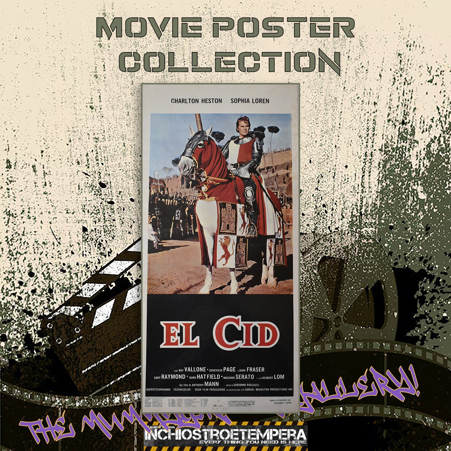 El Cid | Locandina Originale
