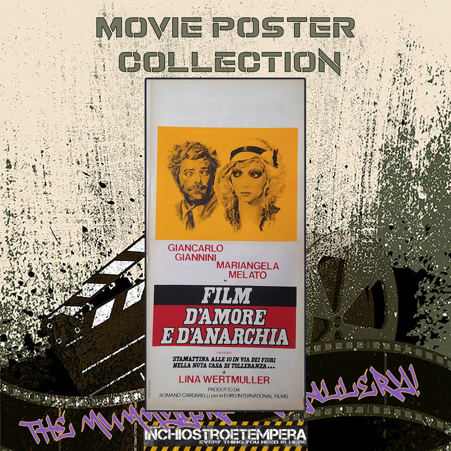 Film d’amore e d’anarchia | Locandina Originale