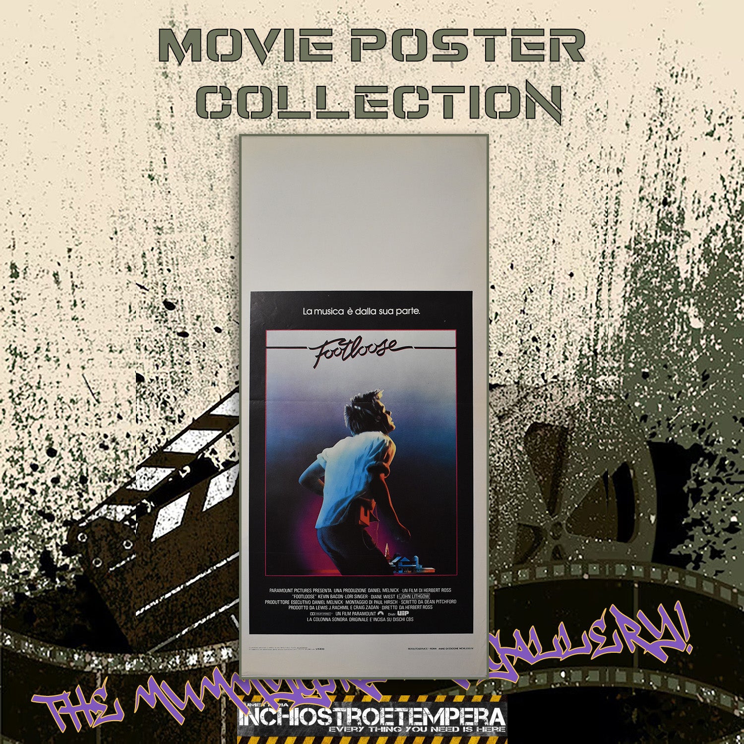 Kevin Bacon: Footloose | Locandina Originale