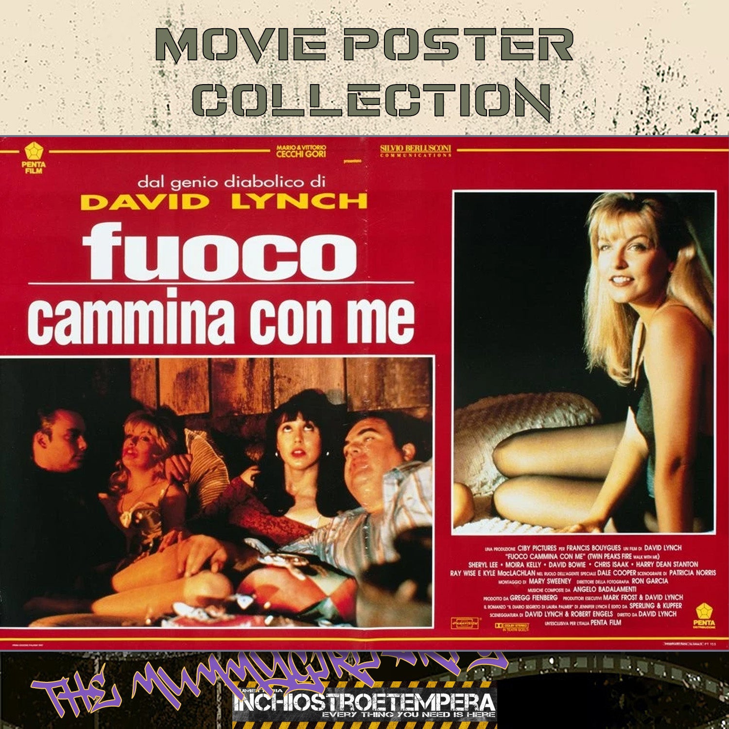 Twin Peaks: Fuoco cammina con me | Fotobusta Originale (set completo di 6)
