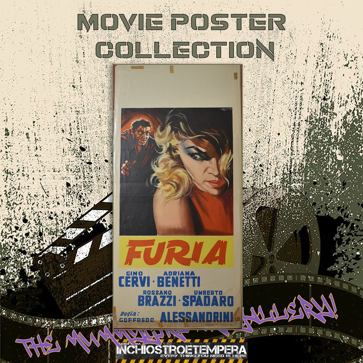 Goffredo Alessandrini: Furia | Locandina Originale