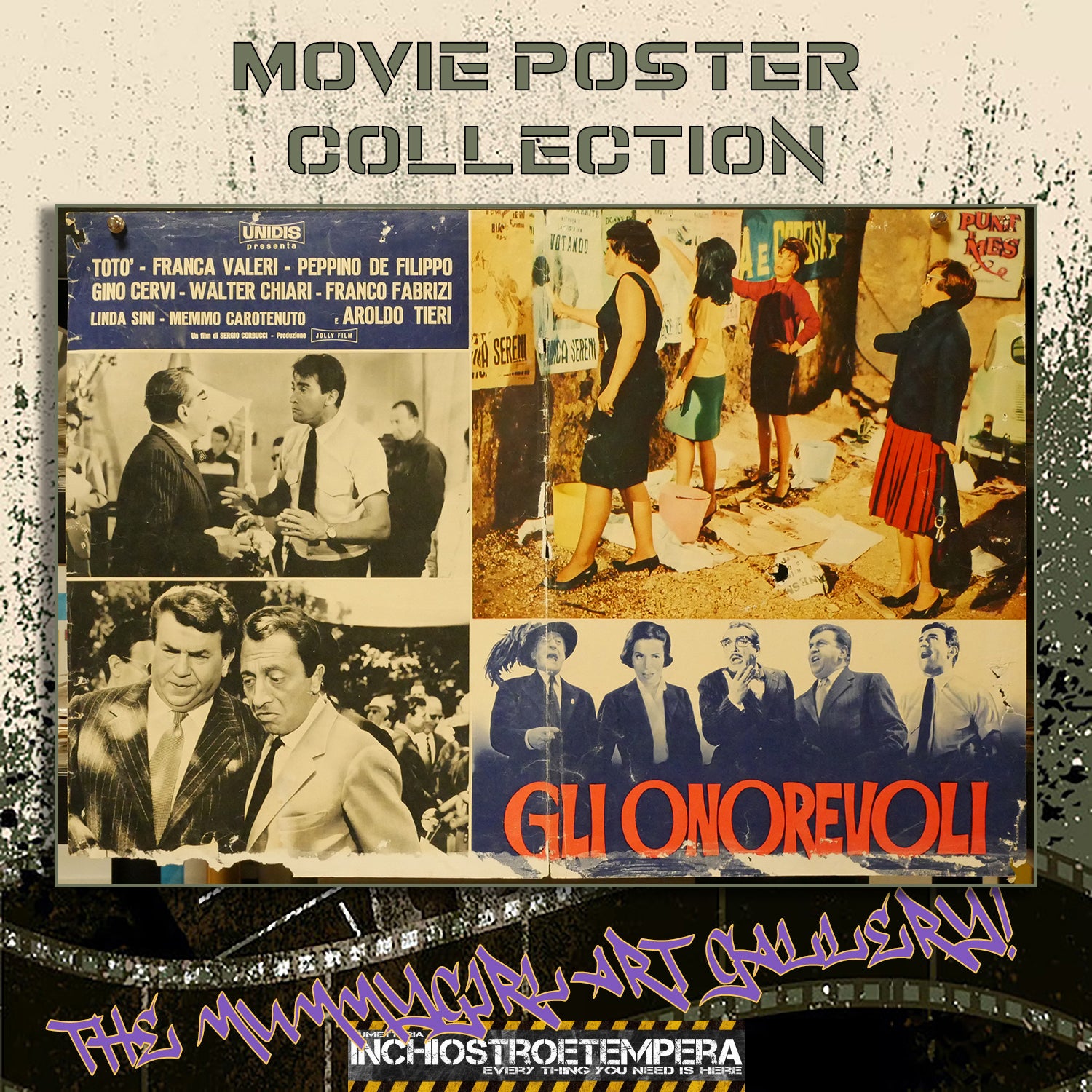 Totò: Gli onorevoli | Fotobusta Cinema Originale