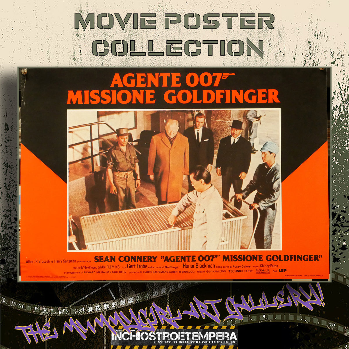 Agente 007 - Missione Goldfinger | Fotobusta Cinema Originale