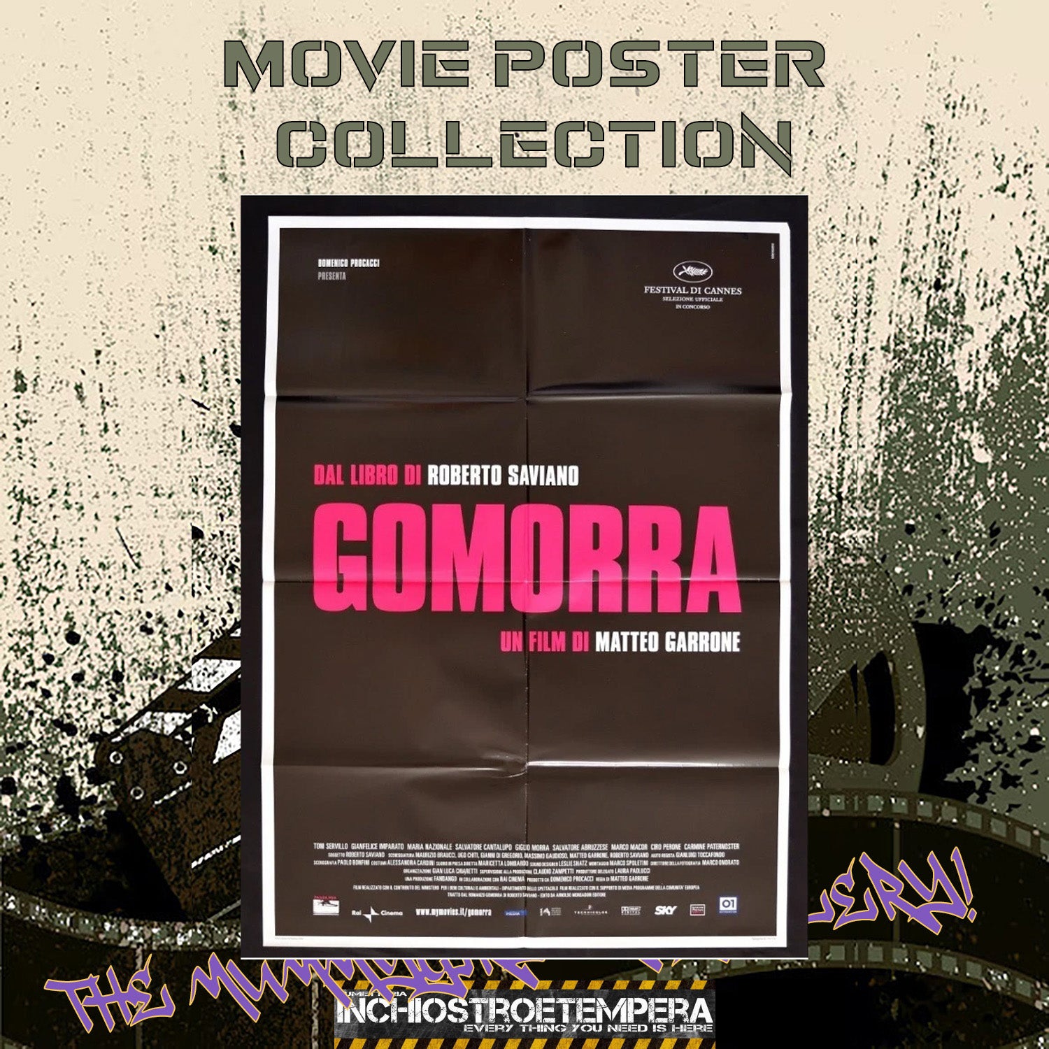 Gomorra | Manifesto 2 Fogli Originale