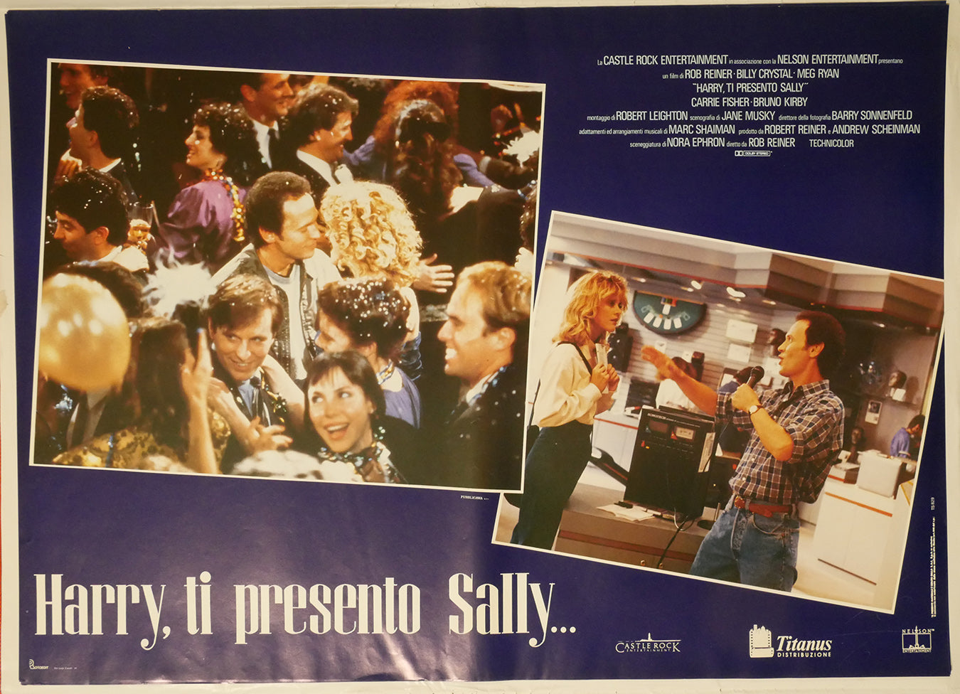Harry, ti presento Sally… | Fotobusta Originale (set di 5)