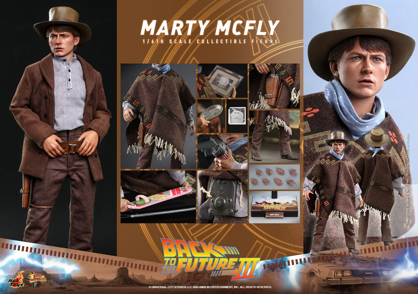 Hot Toys | Back to the Future 3: Marty McFly 12″ Figure