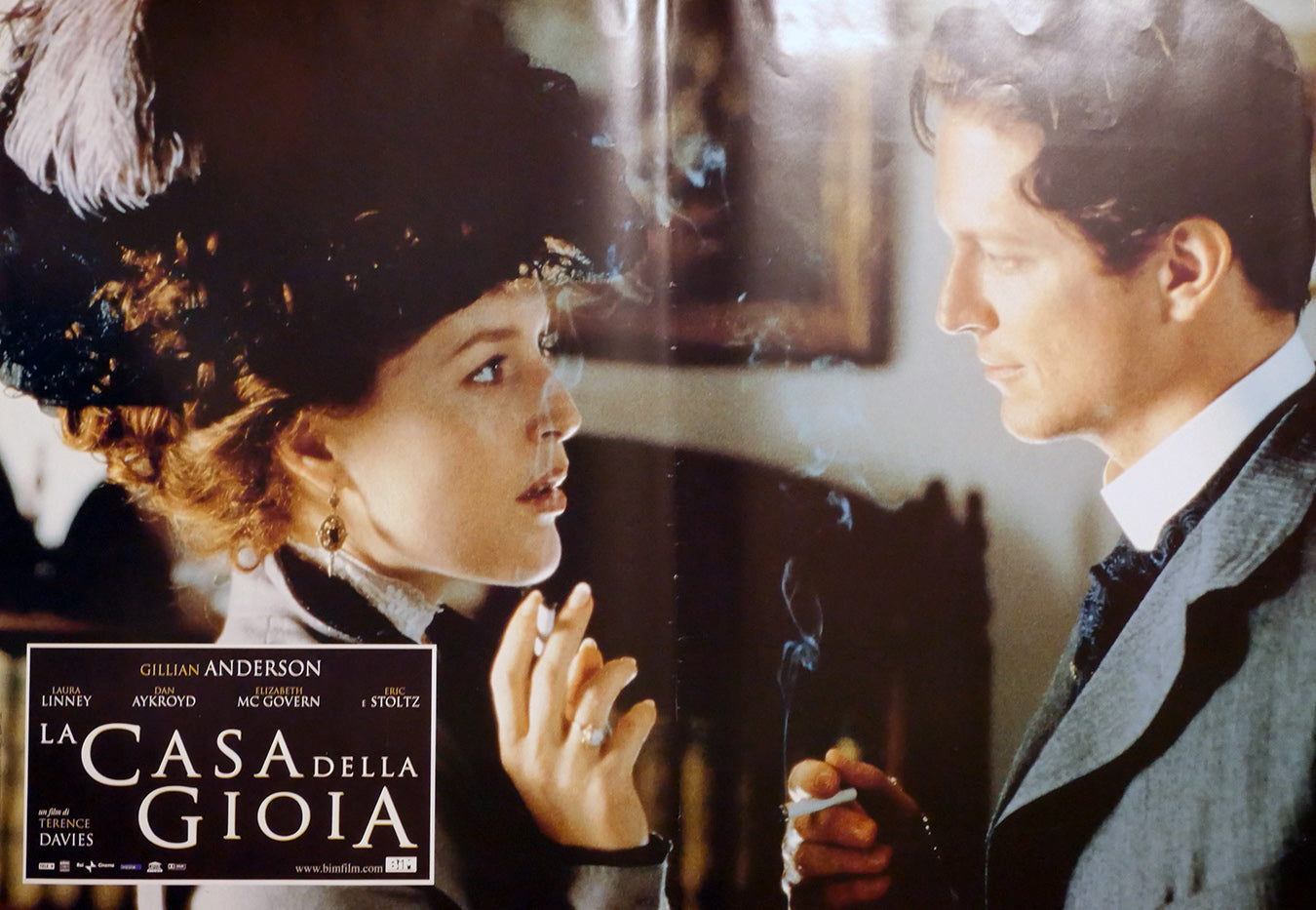 Gillian Anderson: La casa della gioia | Fotobusta Originale (set di 4)
