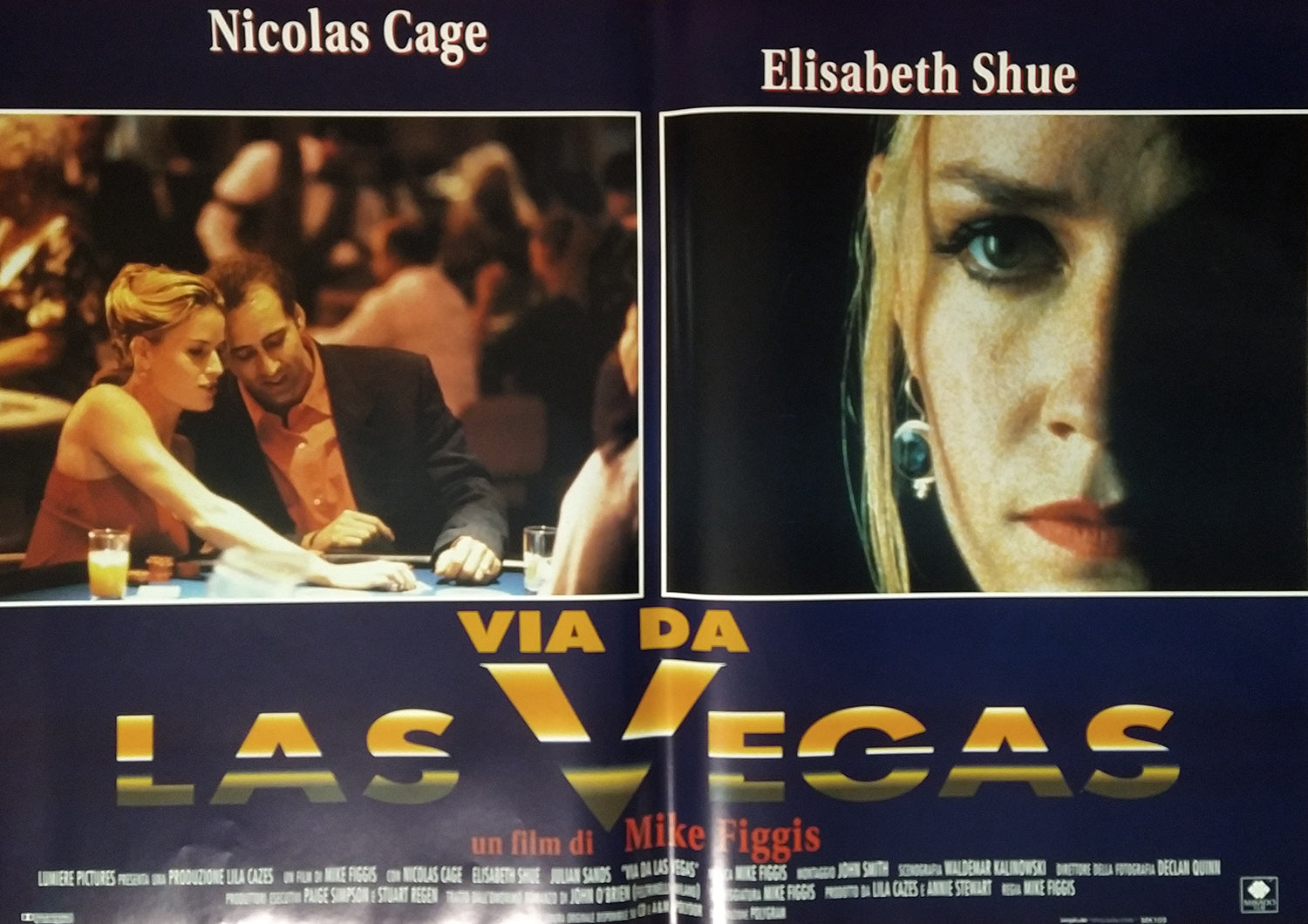 Via da Las Vegas  | Fotobusta Originale (set completo di 4)