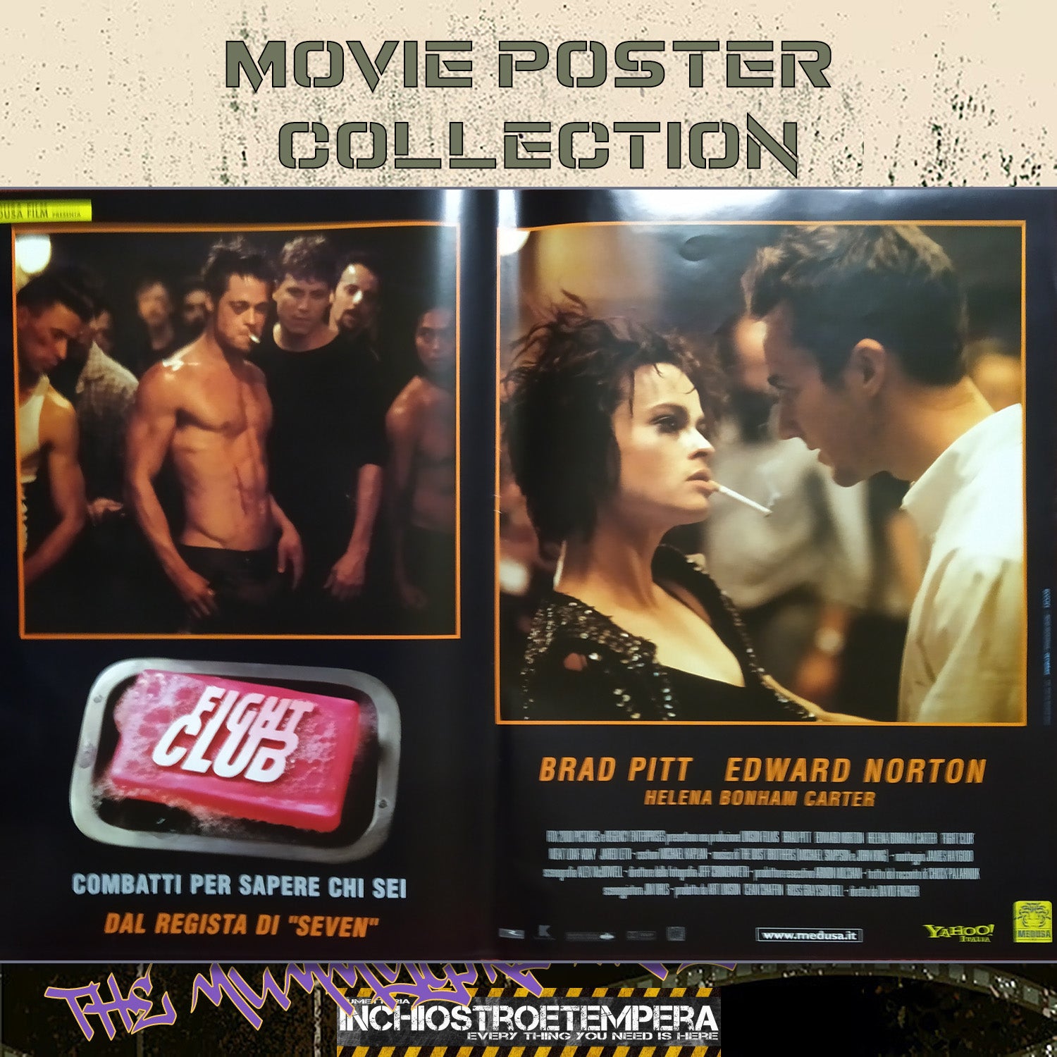 Fight Club | Fotobusta Originale (set completo di 6)