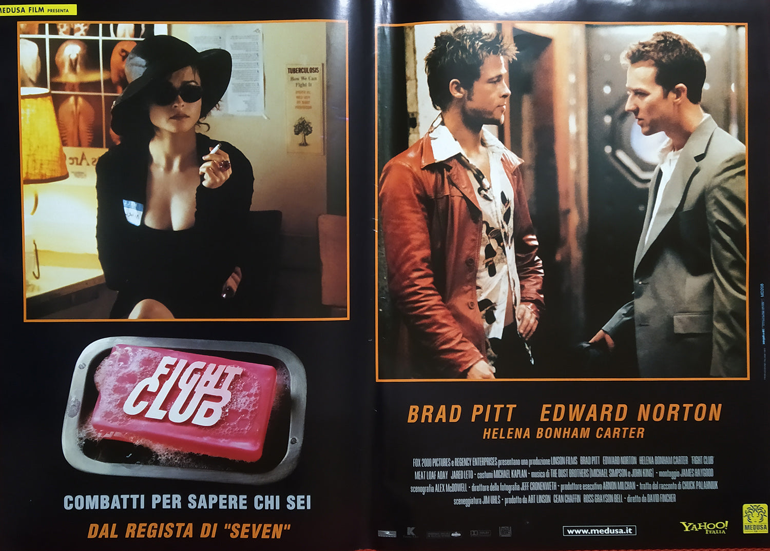 Fight Club | Fotobusta Originale (set completo di 6)