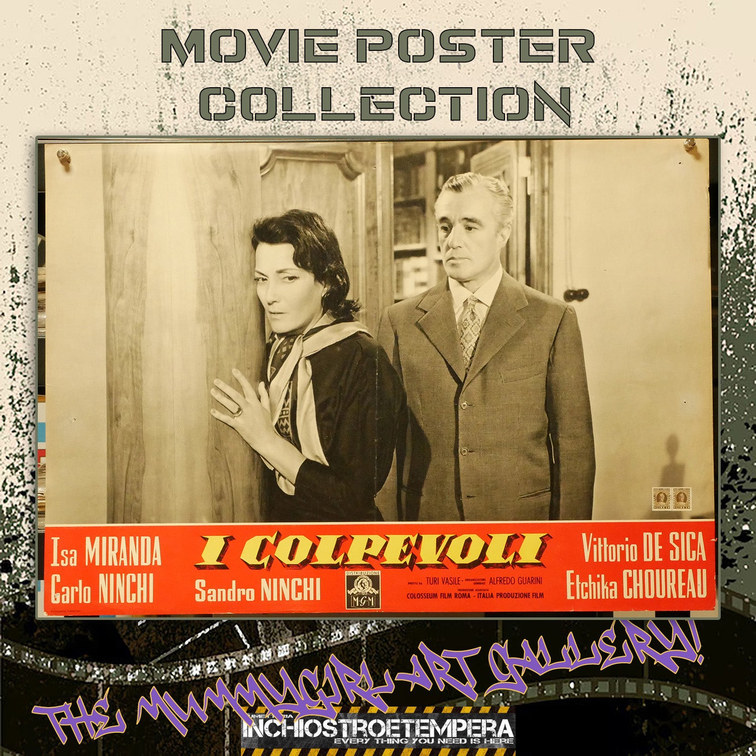 Vittorio De Sica: I colpevoli | Fotobusta Cinema Originale