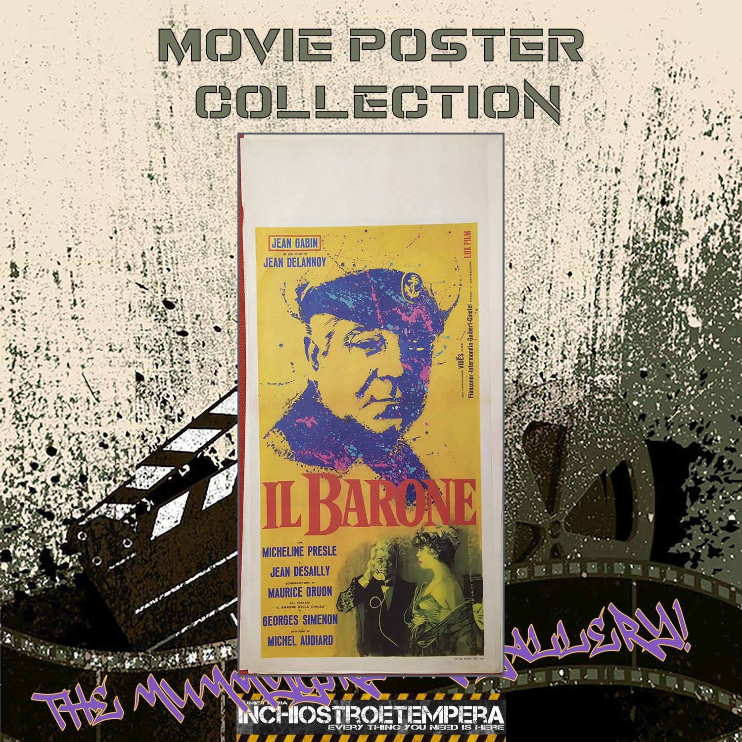 Jean Gabin: Il barone | Locandina Originale