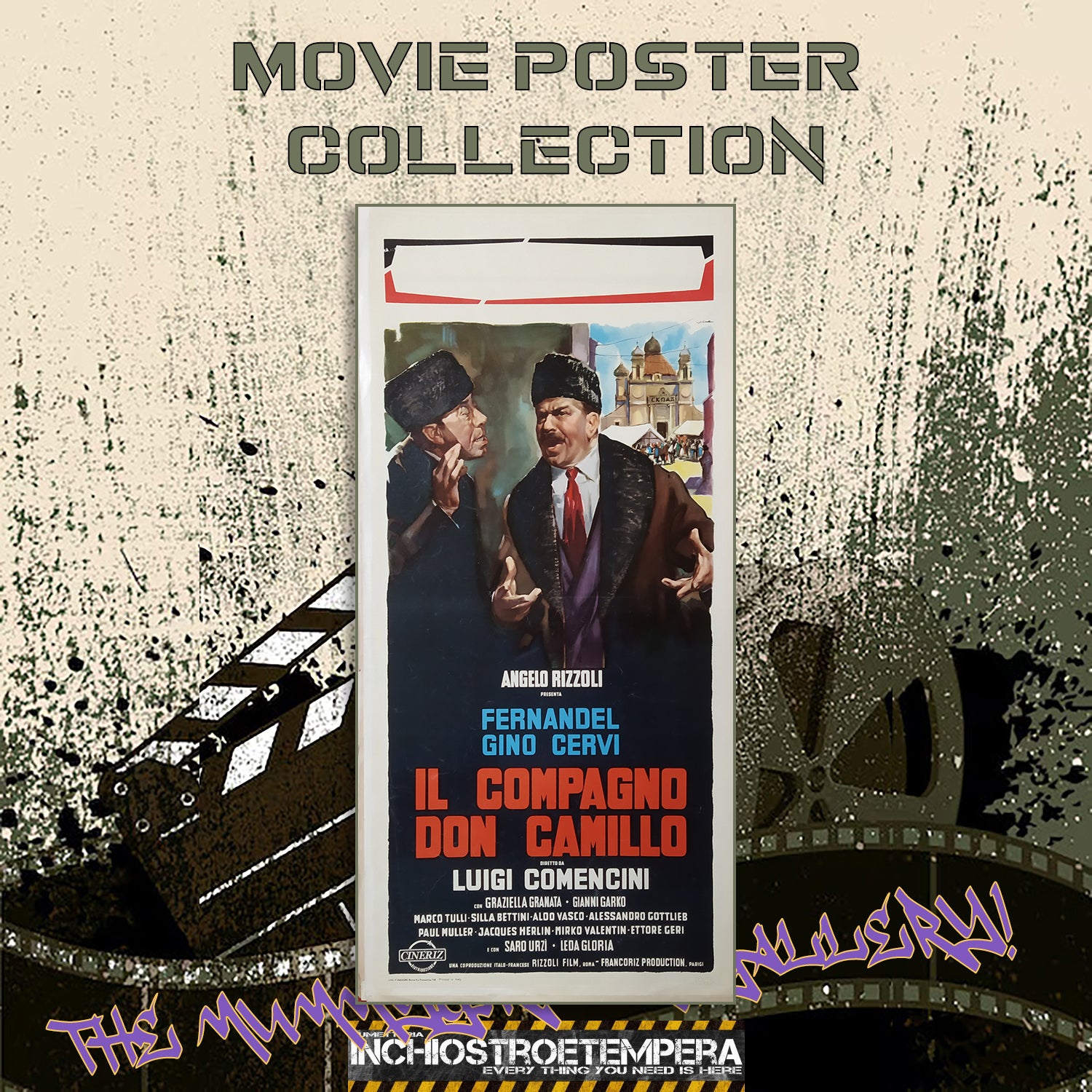 Il compagno don Camillo | Locandina Originale
