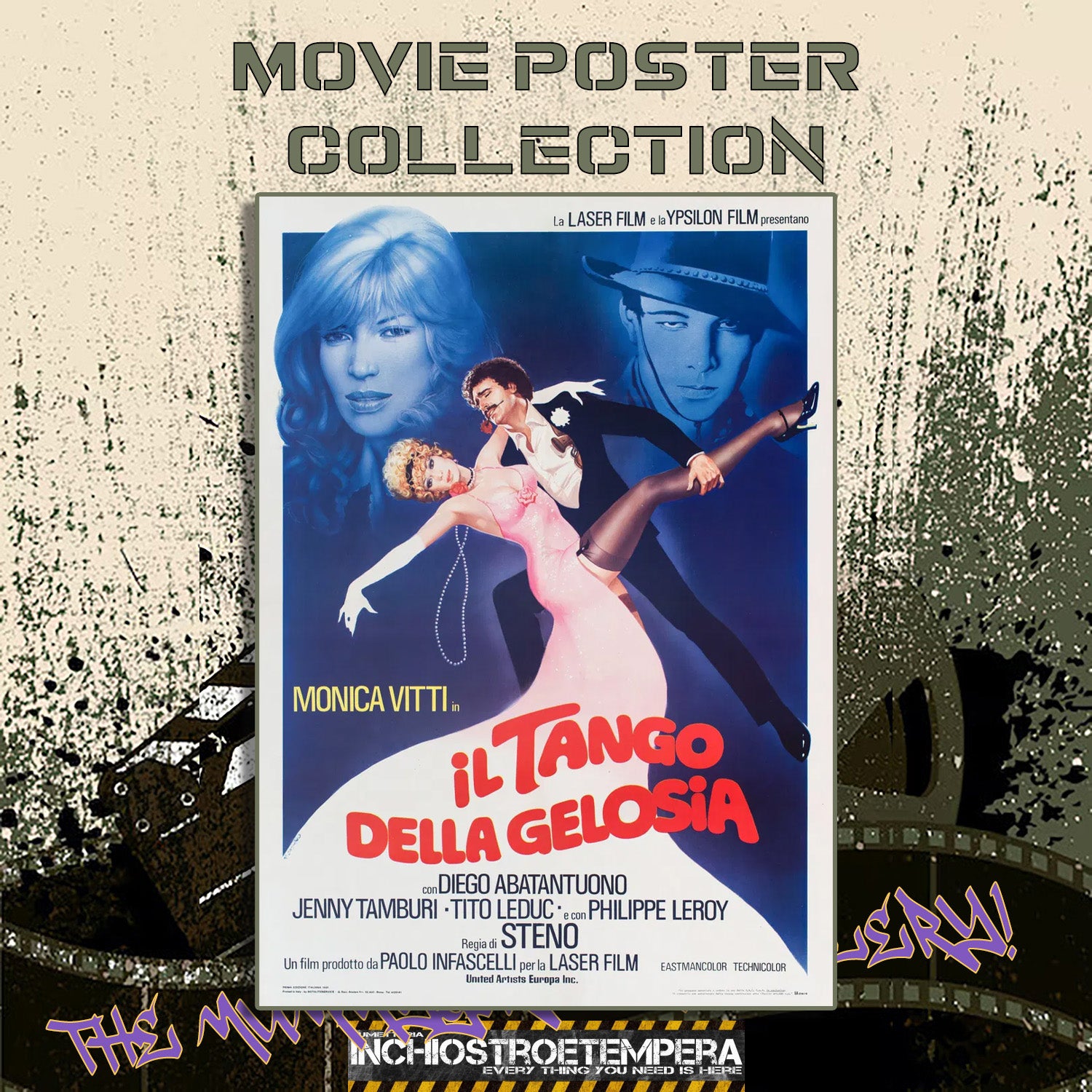 Il tango della gelosia | Manifesto 2 Fogli Originale
