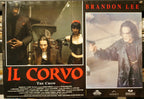 Brandon Lee: Il Corvo | Fotobusta Originale (set di 4)