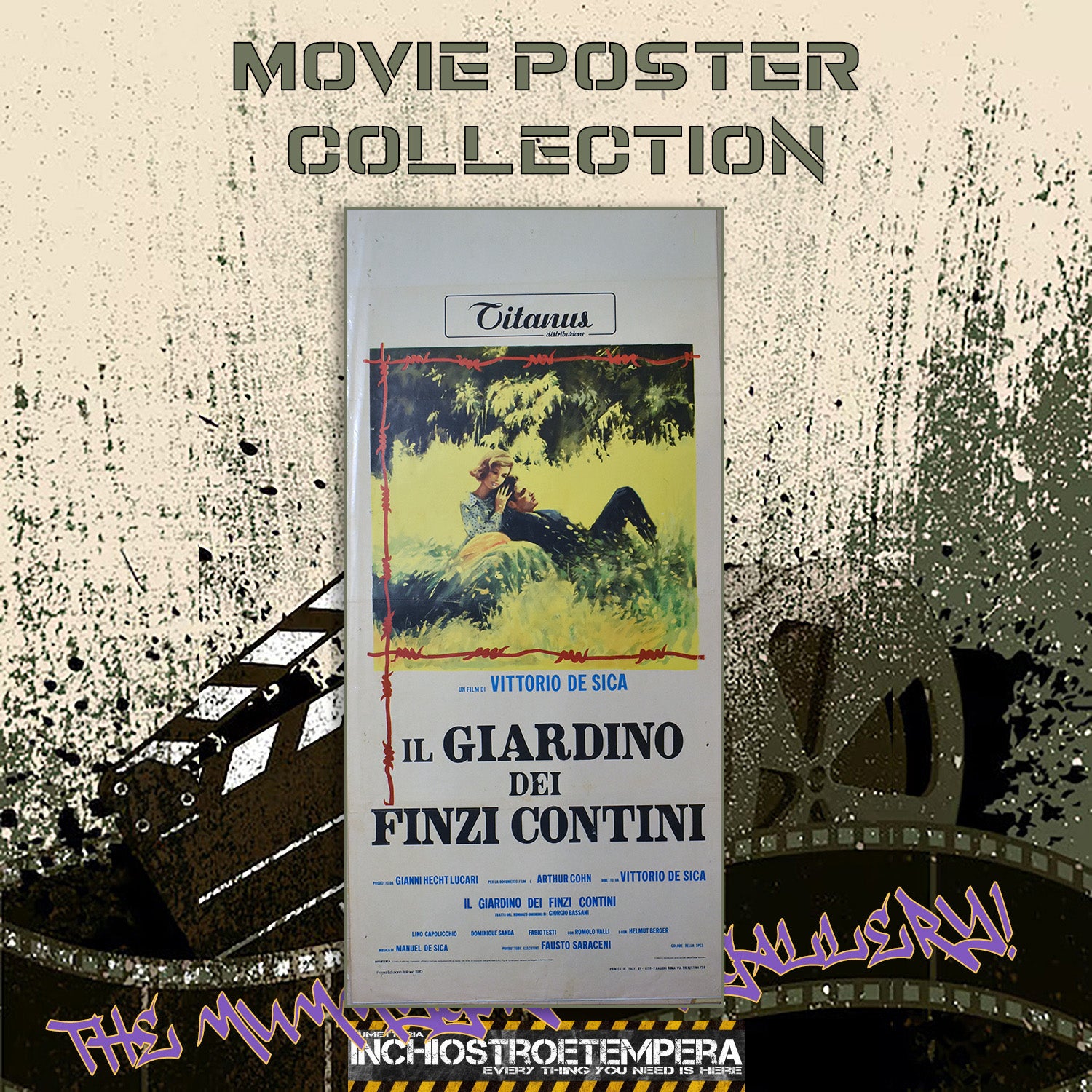 Vittorio De Sica: Il giardino dei Finzi Contini | Locandina Originale