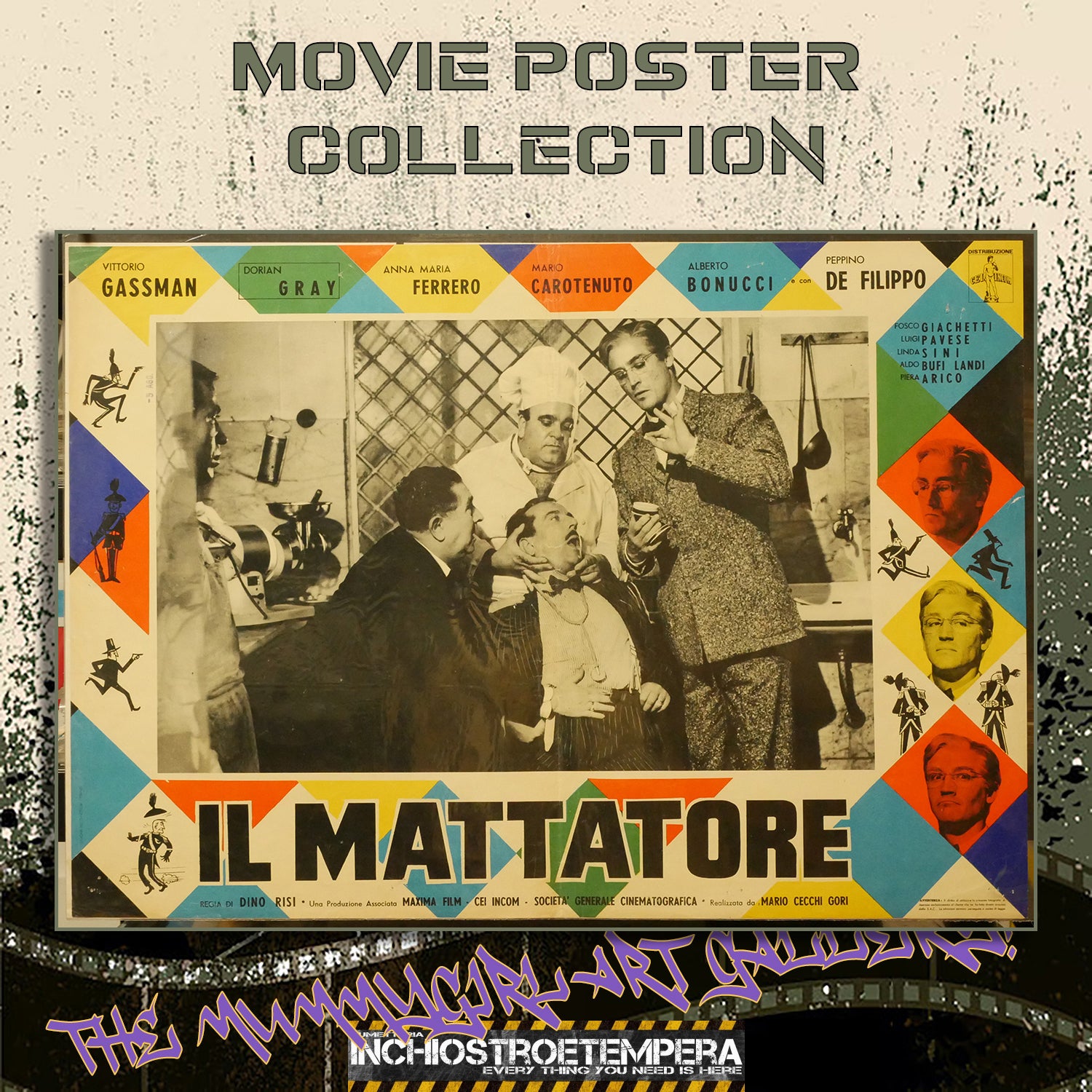 Il mattatore | Fotobusta Cinema Originale (Set di 2)
