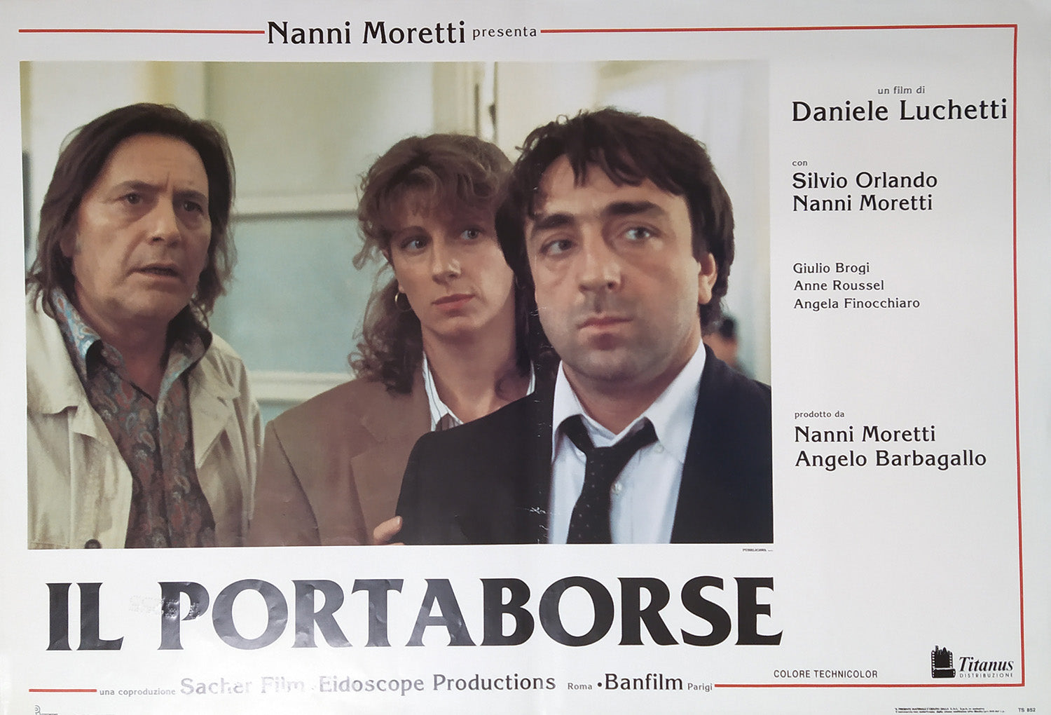 Il portaborse | Fotobusta Originale (set completo di 6)